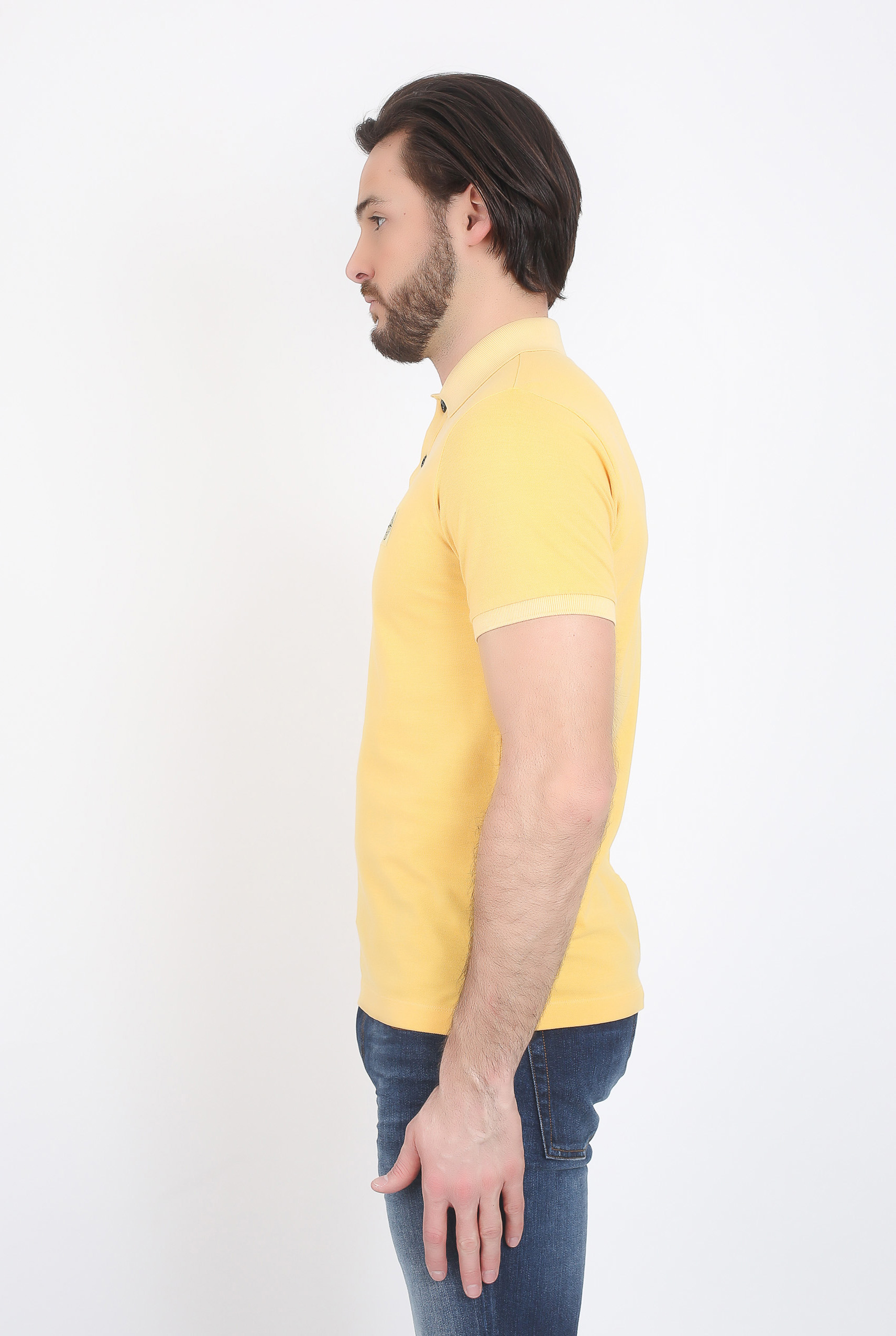 POLO STONE ISLAND JAUNE 681522S67-V0030