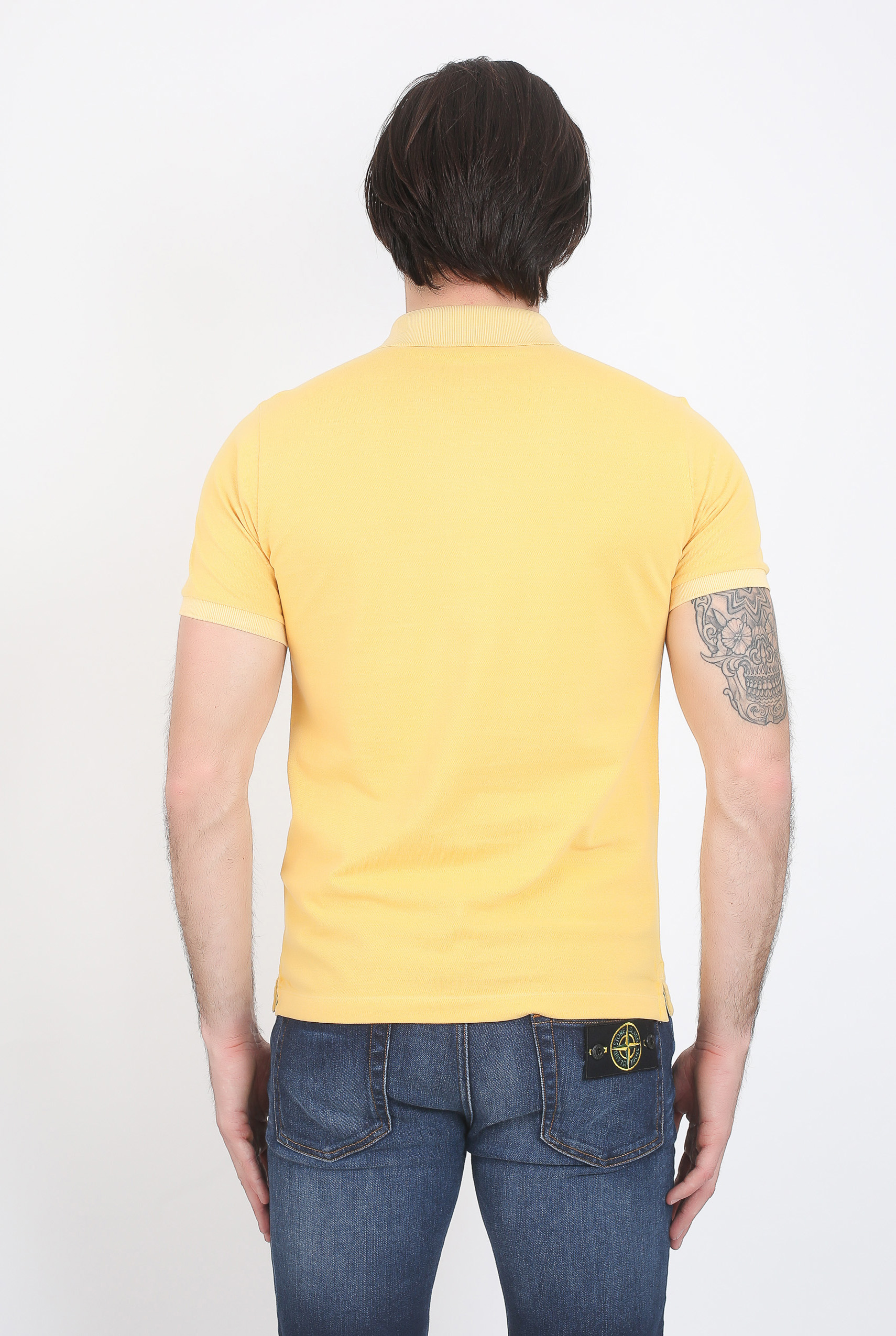 POLO STONE ISLAND JAUNE 681522S67-V0030