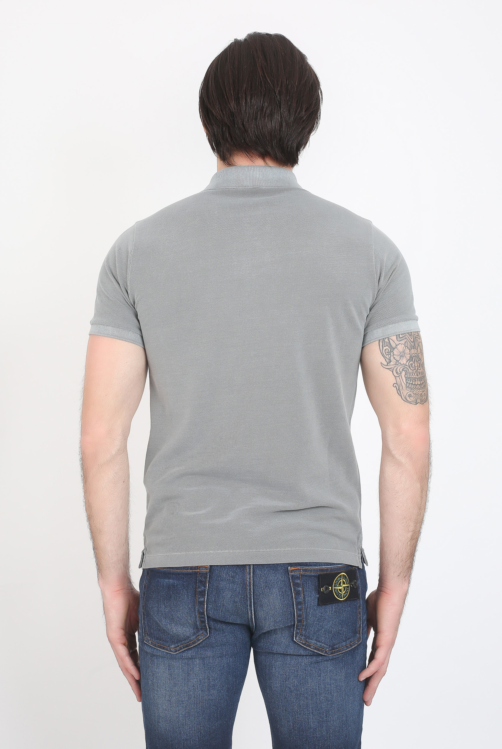 POLO STONE ISLAND GRIS 681522S67-V0060