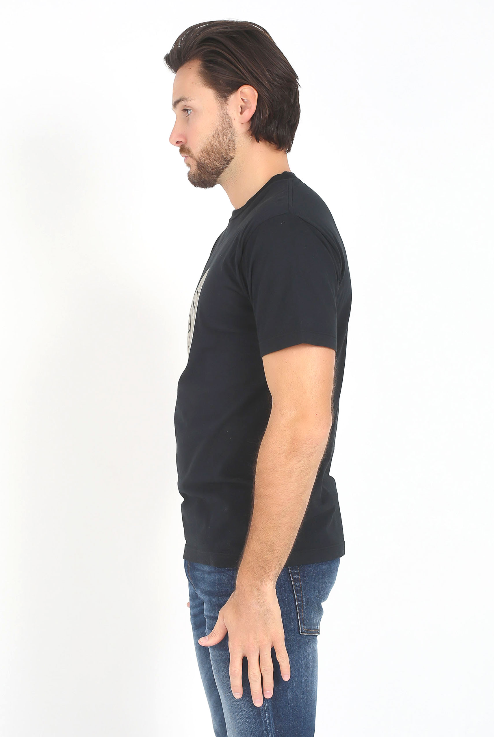 T-SHIRT STONE ISLAND NOIR 68152NS89-V0029