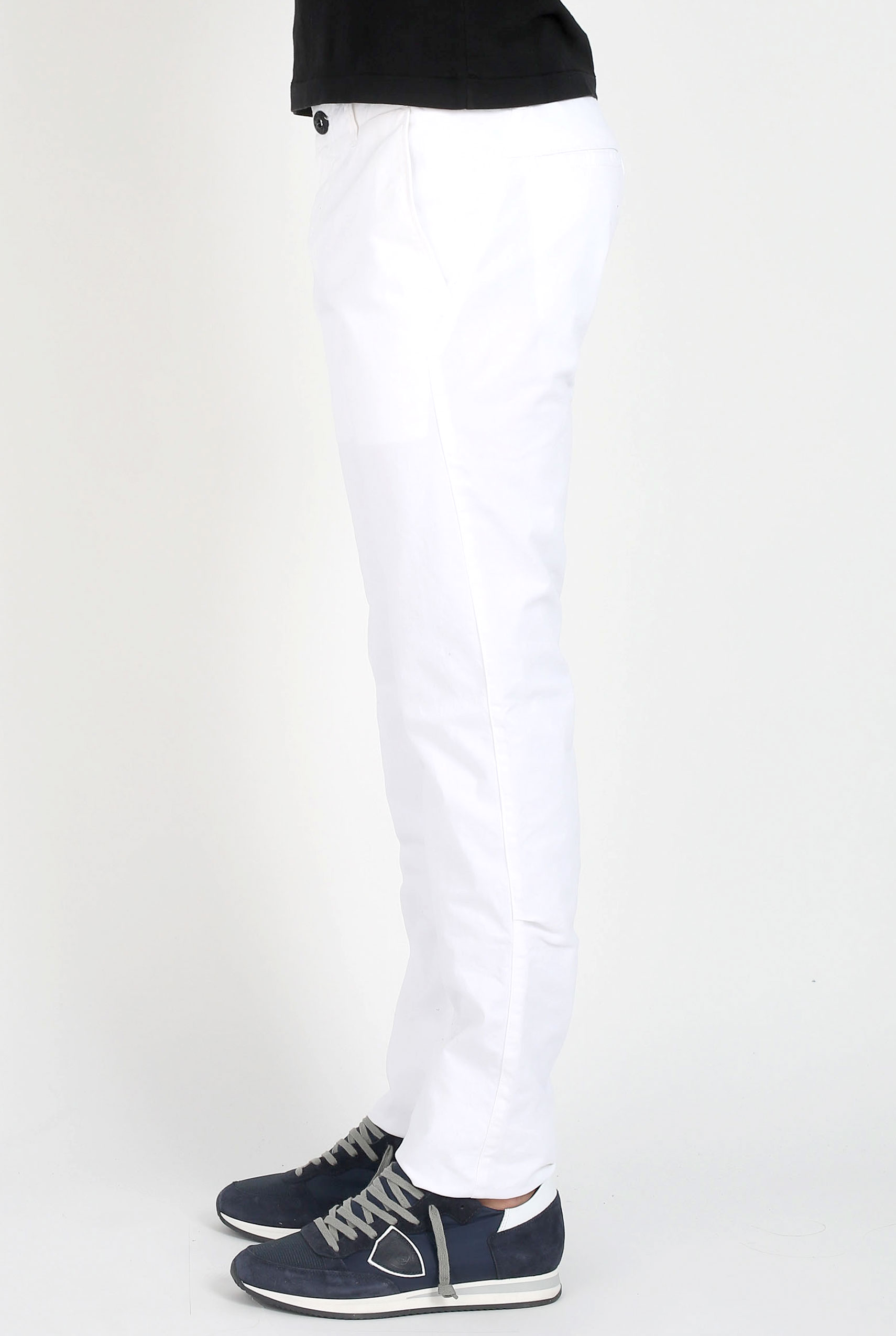 PANTALON CHINO STONE ISLAND BLANC 68153CZ04-V0001