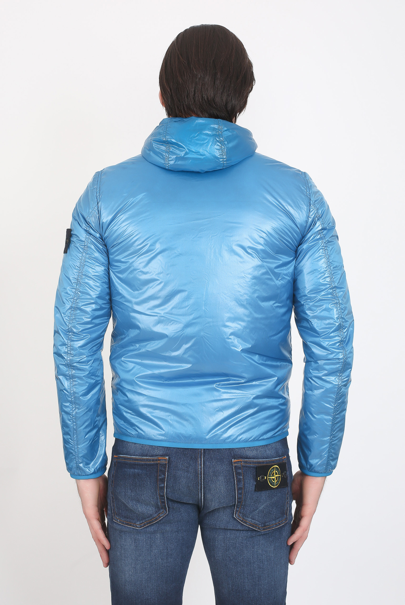 BLOUSON STONE ISLAND PERTEX QUANTUM Y WITH PRIMALOFT BLEU 681540221-V0023