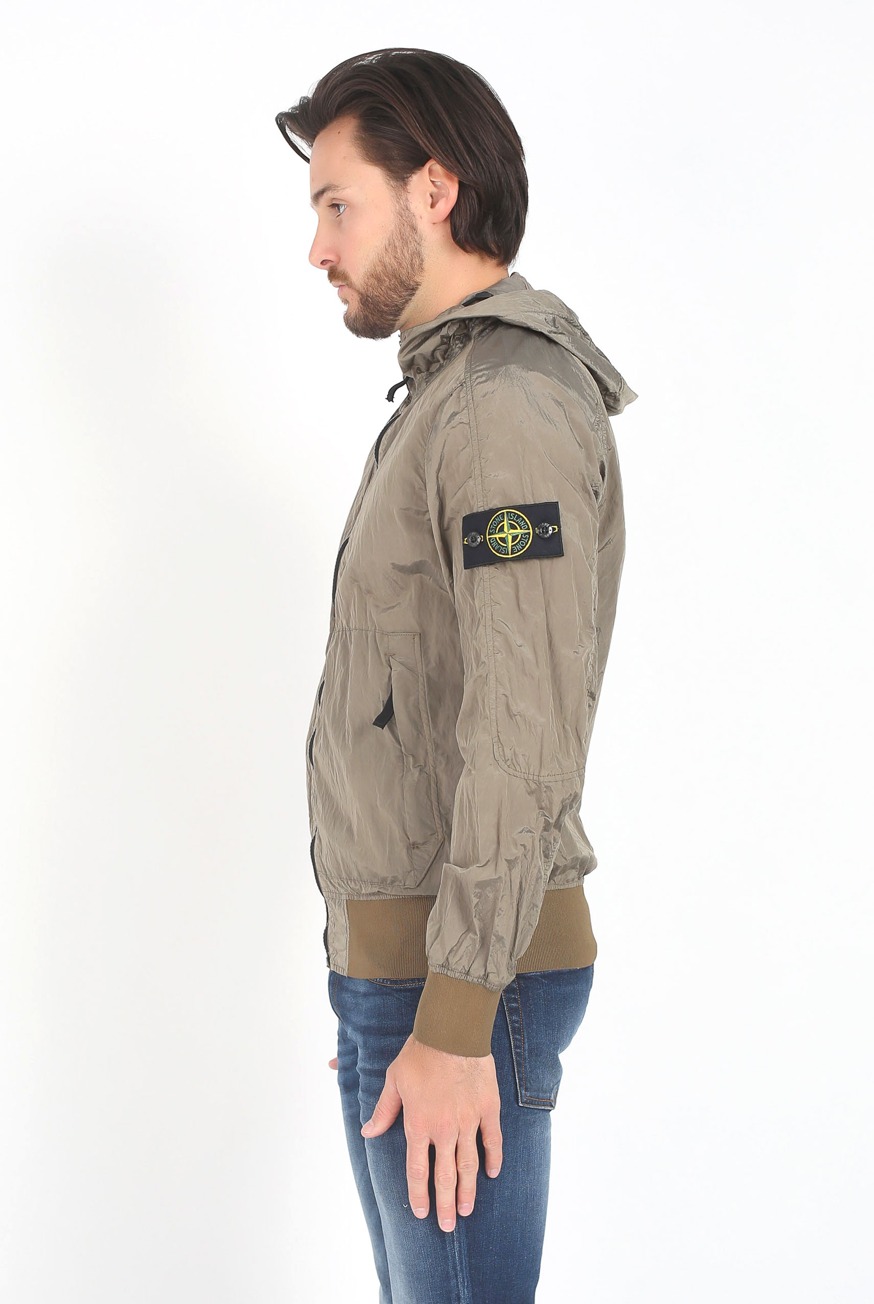 BLOUSON STONE ISLAND NYLON METAL WATRO BRONZE 681545047-V0092