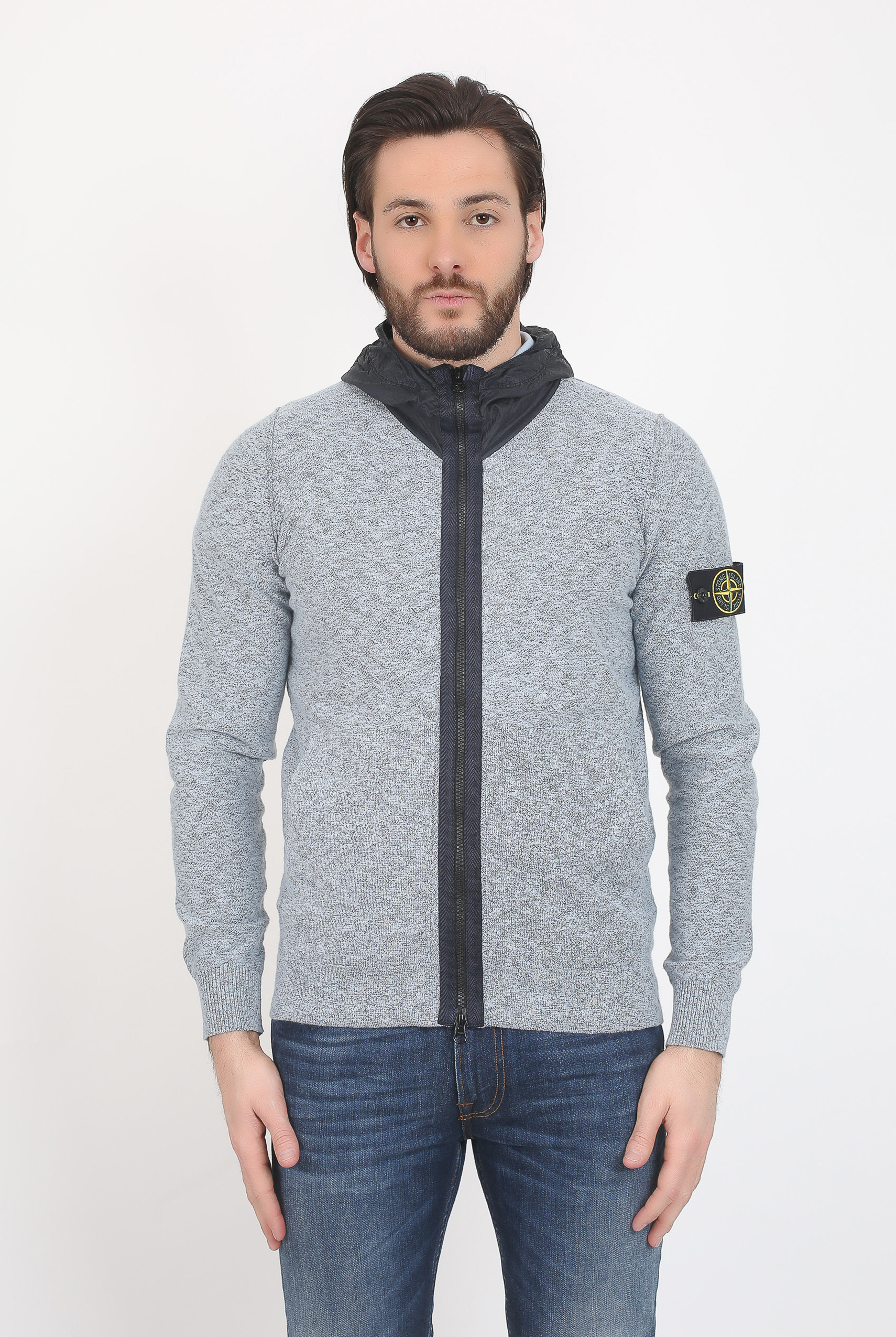 GILET STONE ISLAND BLEU 6815546B0-V0028