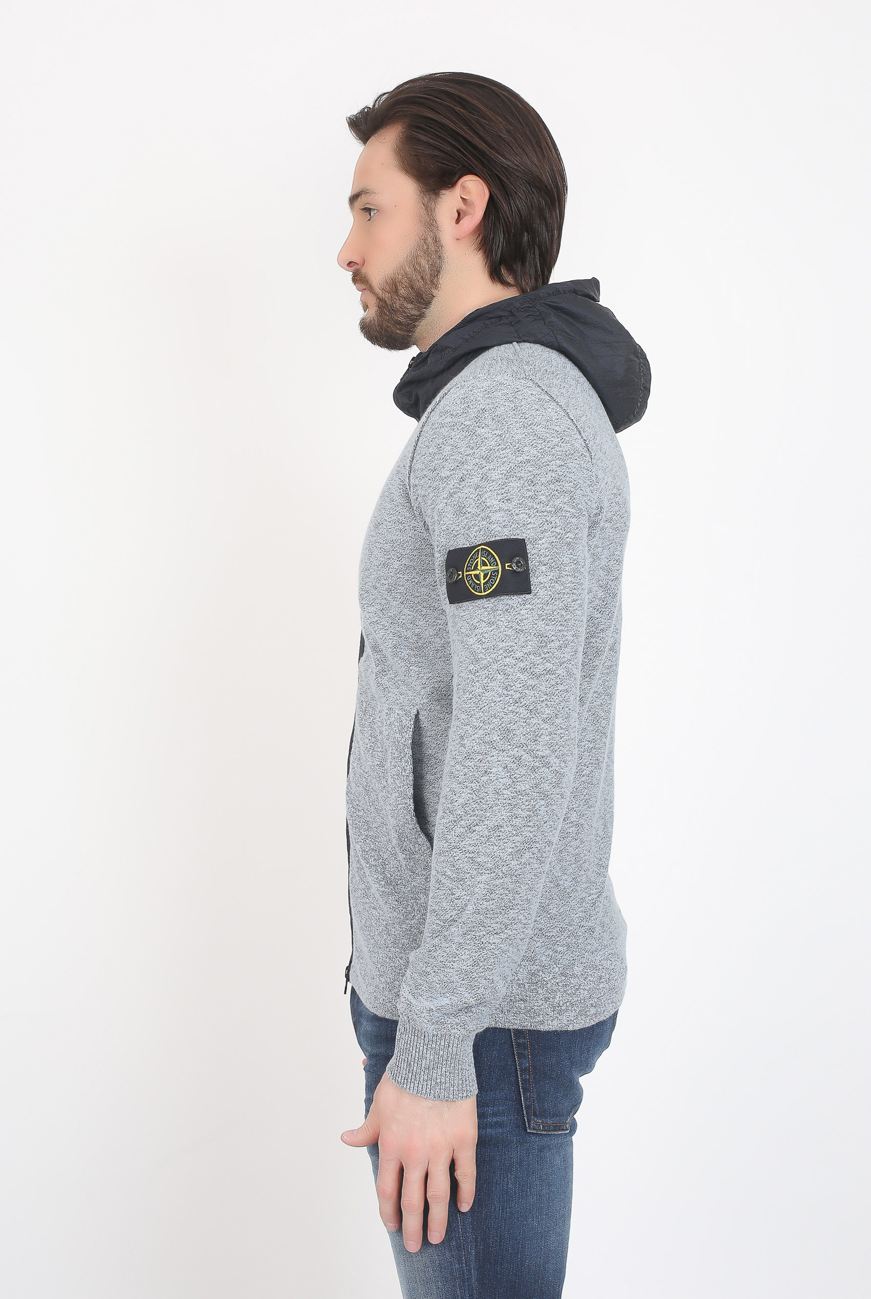 GILET STONE ISLAND BLEU 6815546B0-V0028