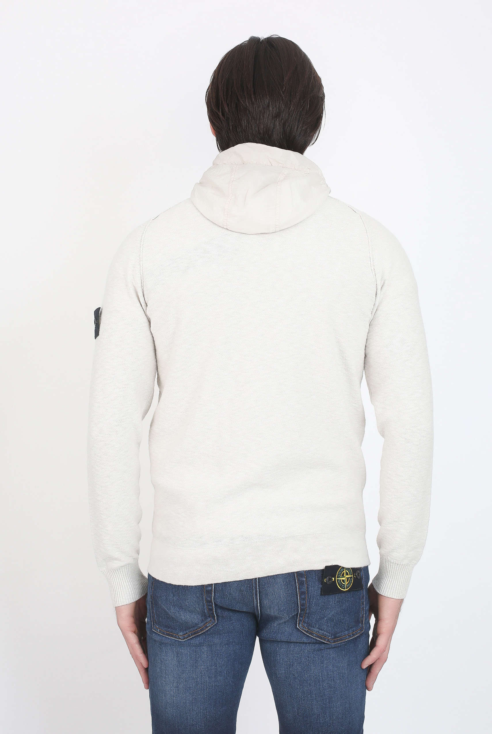 GILET STONE ISLAND ECRU 6815546B0-V0097