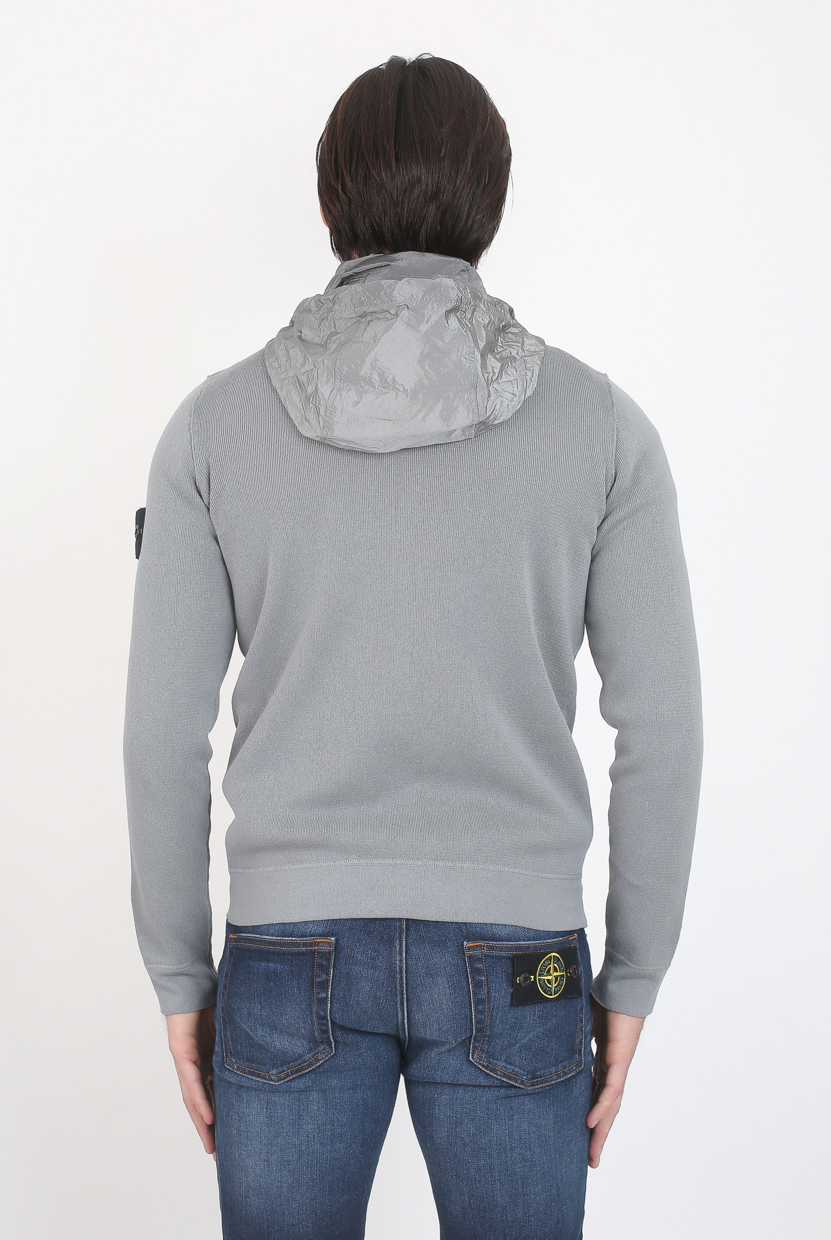 GILET STONE ISLAND GRIS 6815548A6-V0061