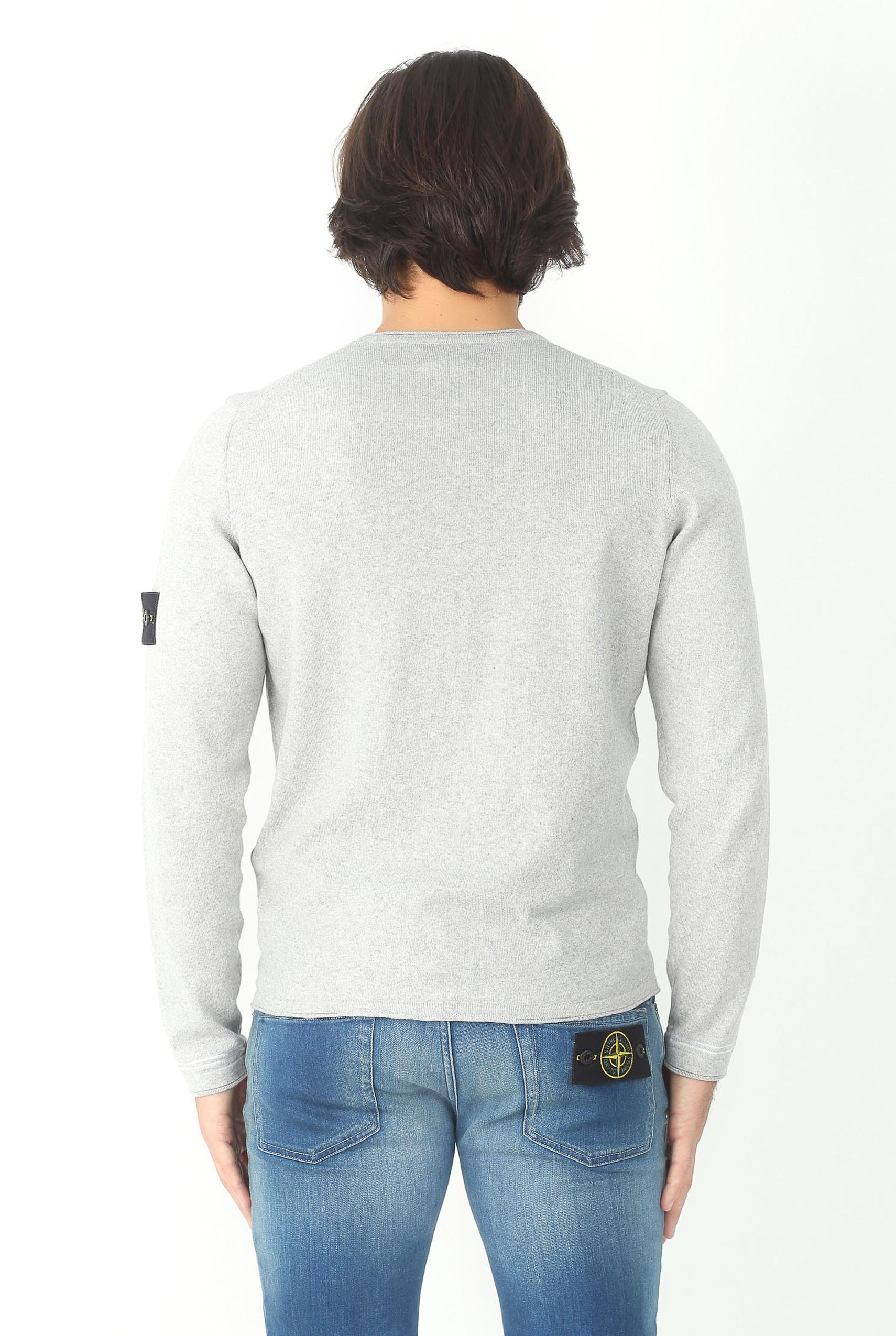 PULL STONE ISLAND GRIS 6815569B9-V0064