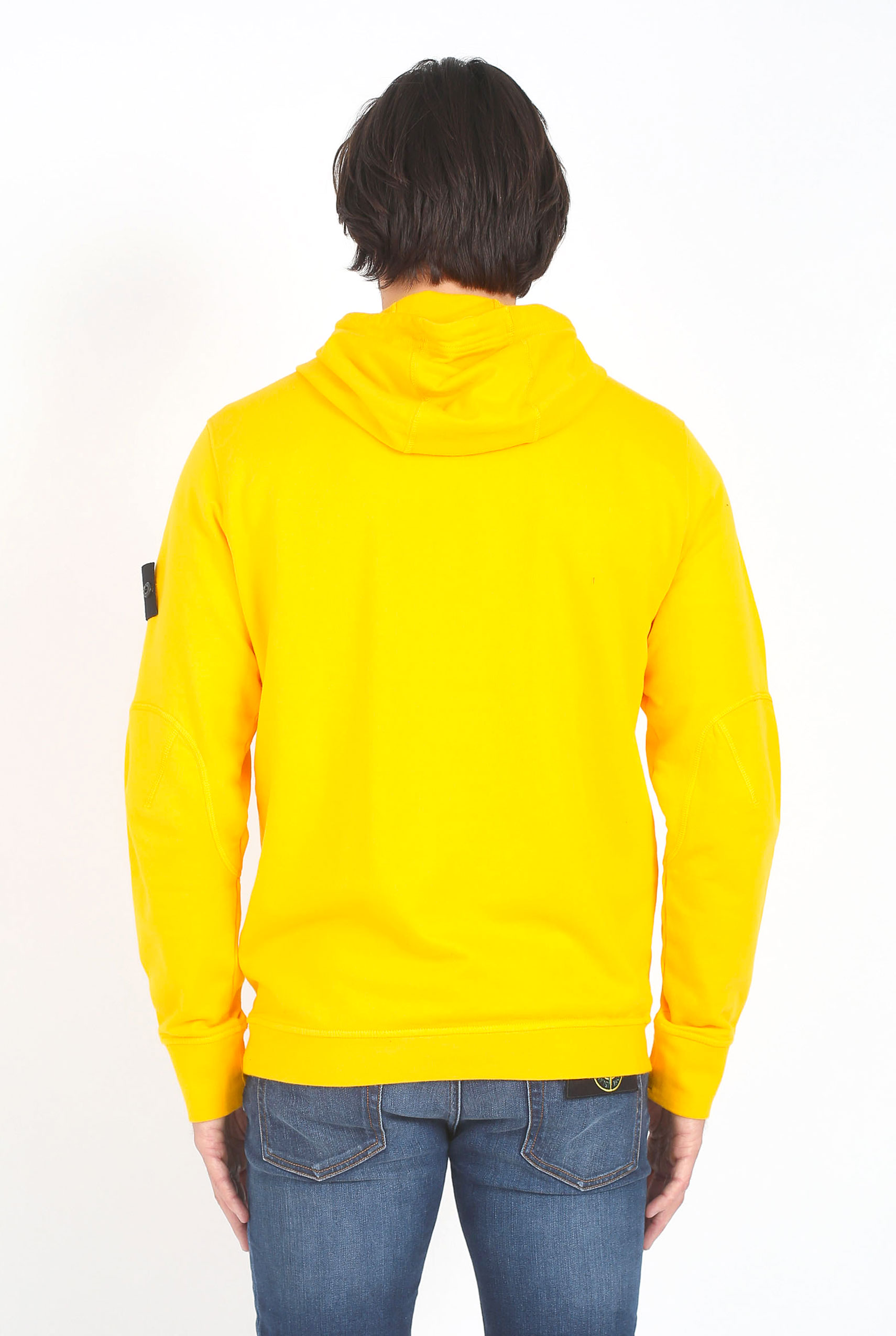 SWEAT STONE ISLAND JAUNE 681560539-V0030