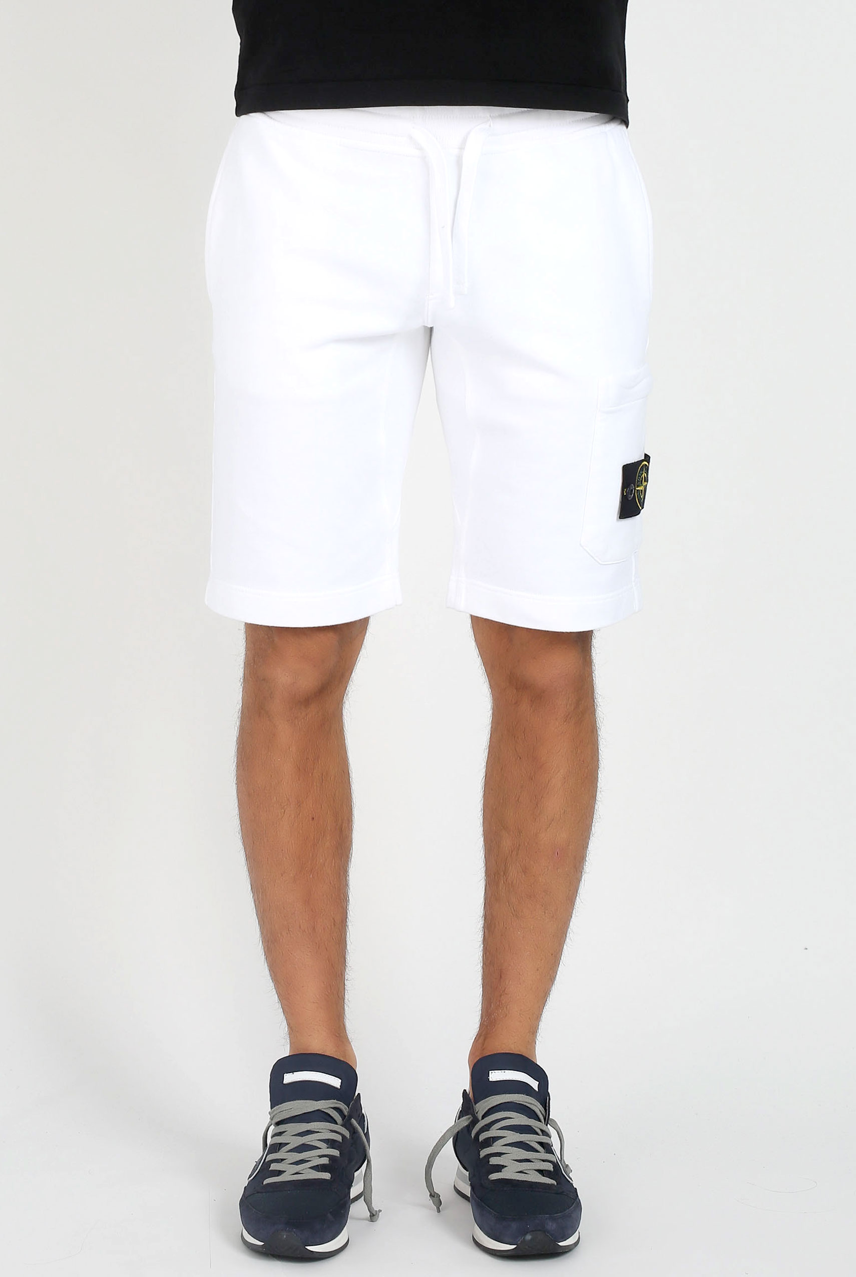 SHORT STONE ISLAND BLANC 681560840-V0001