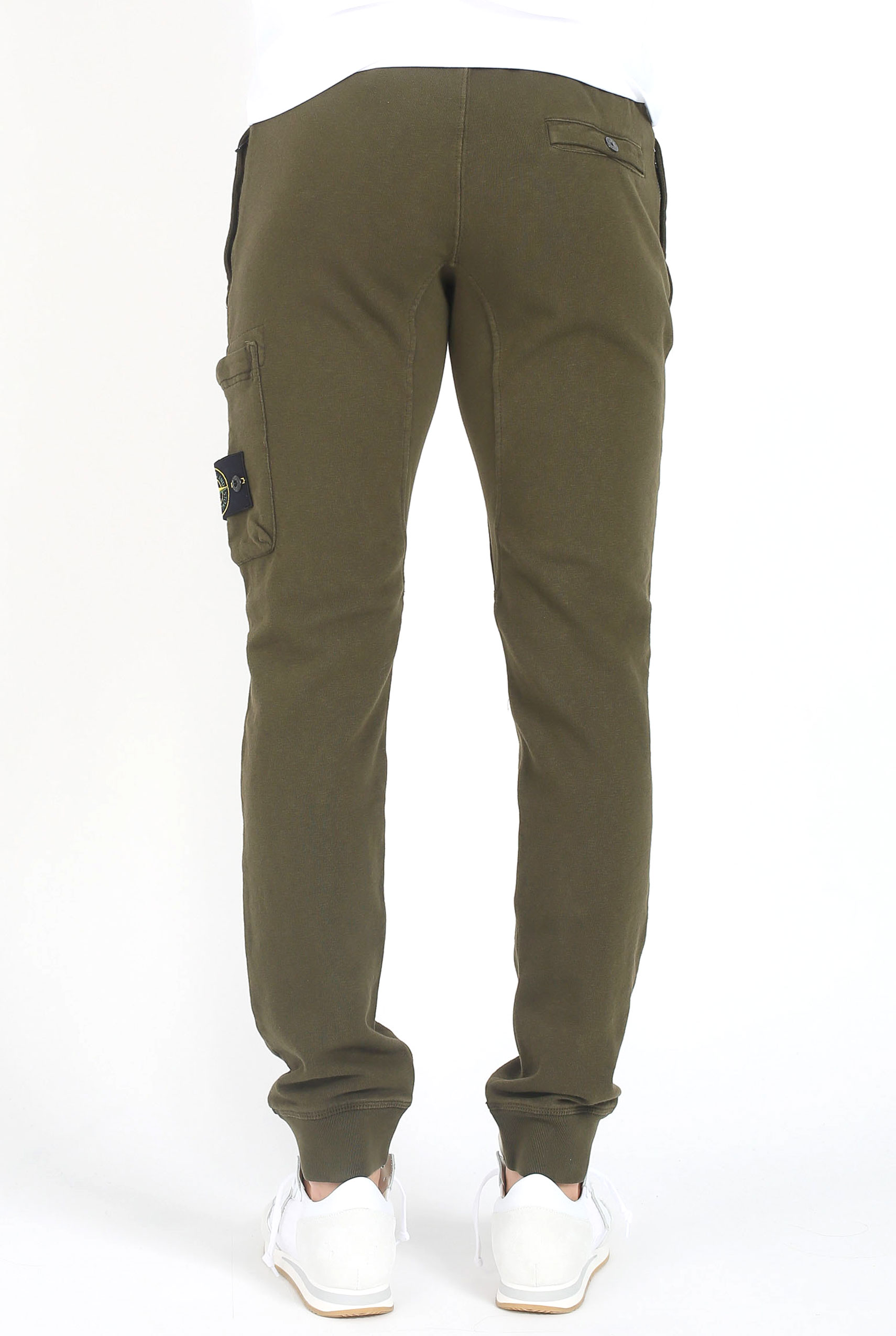 PANTALON DE JOGGING STONE ISLAND KAKI 681561660-V0154