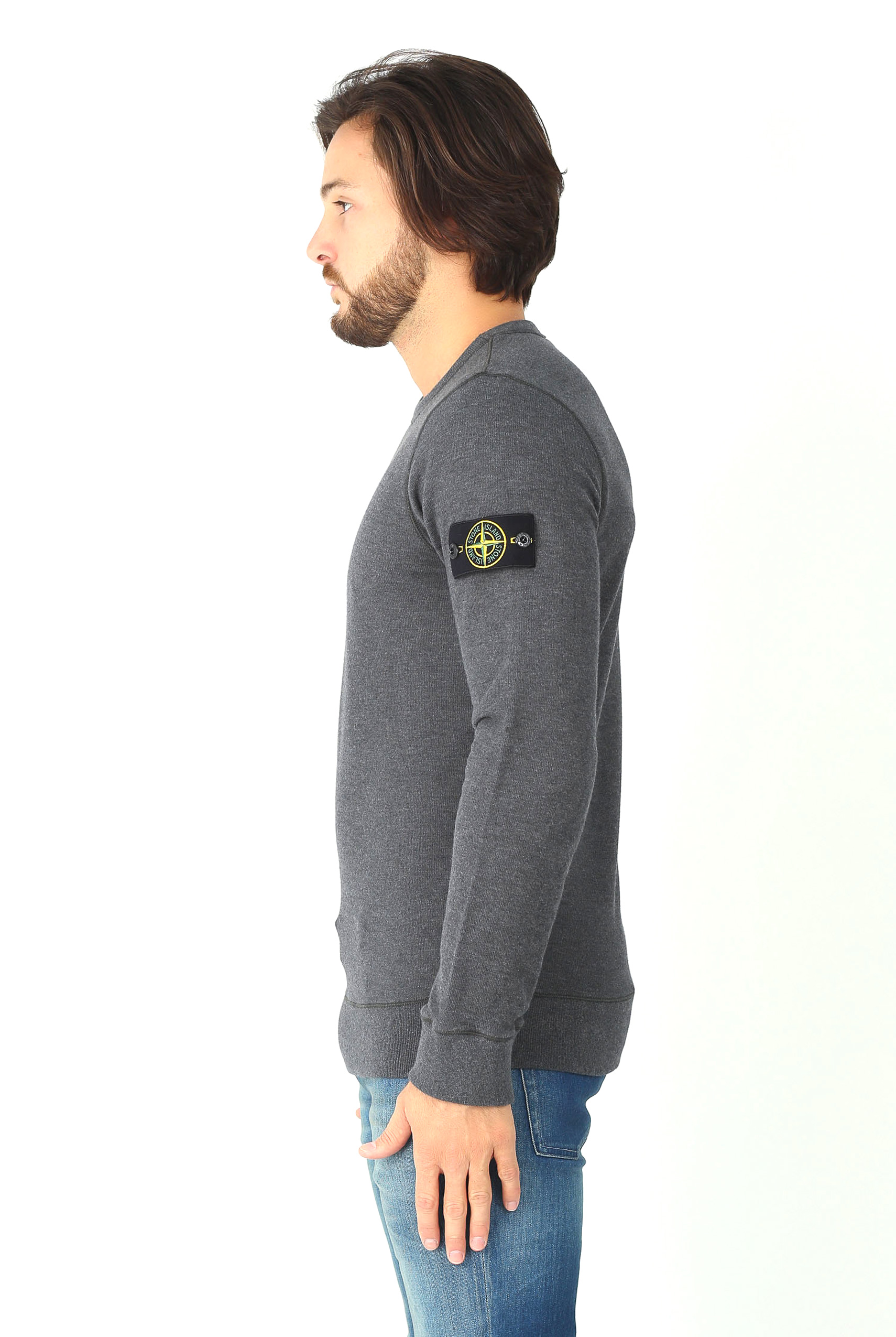 PULL STONE ISLAND ANTHRACITE 681565655-V1067