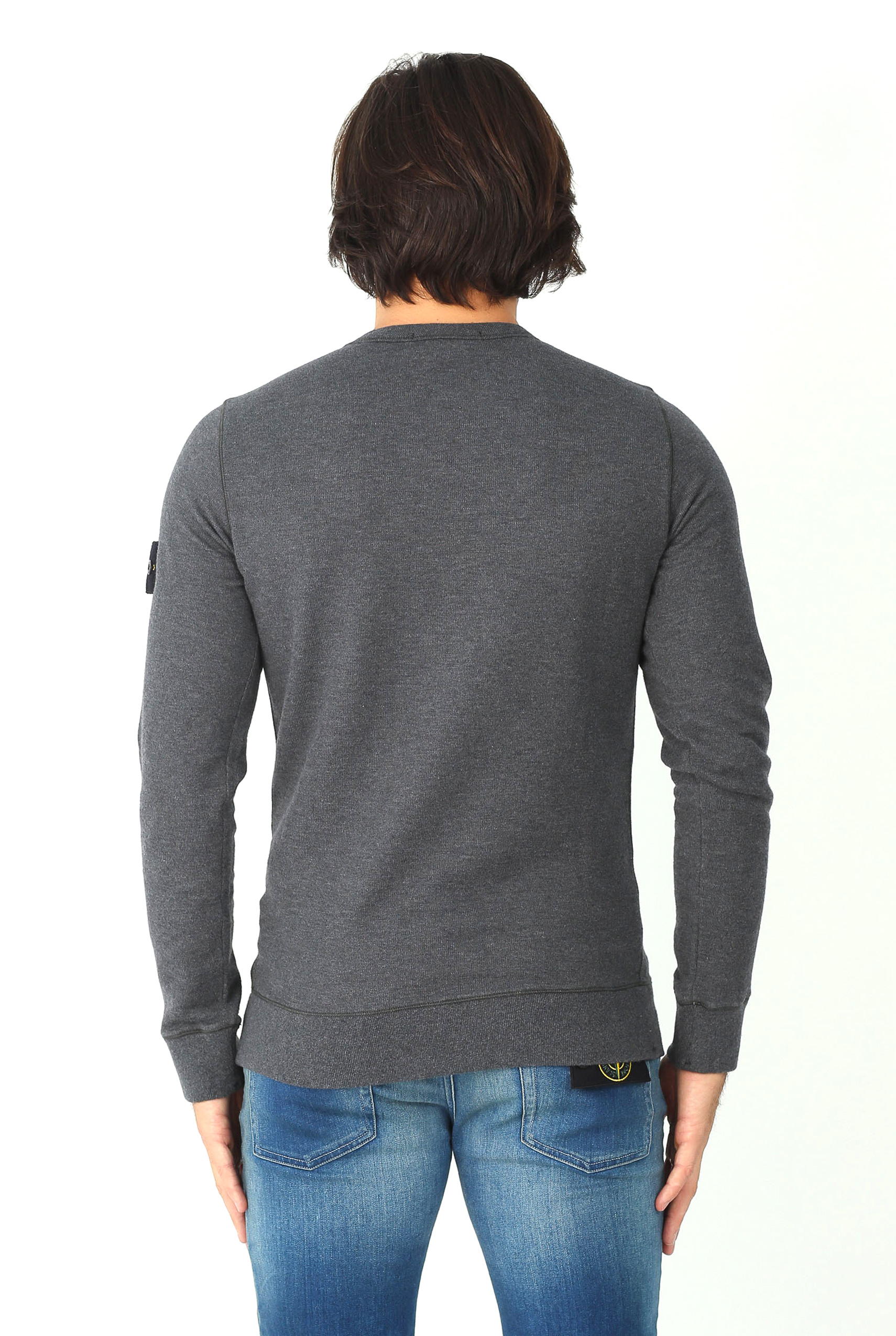 PULL STONE ISLAND ANTHRACITE 681565655-V1067