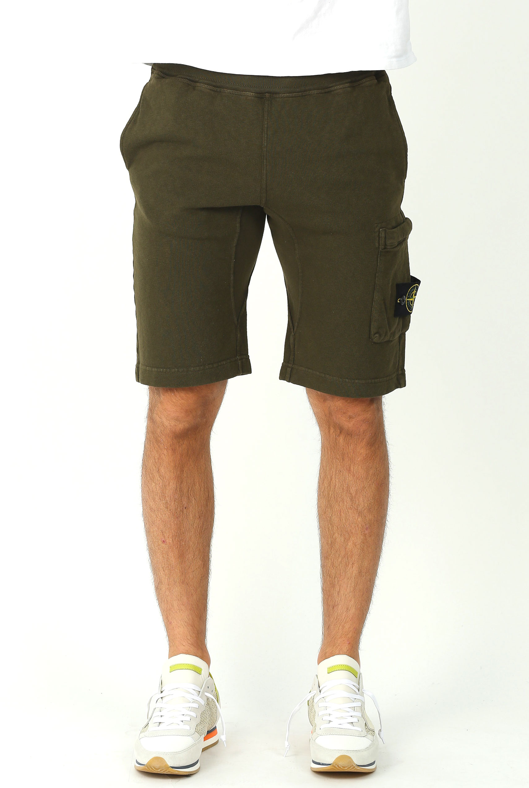 SHORT STONE ISLAND KAKI 681565760-V0154