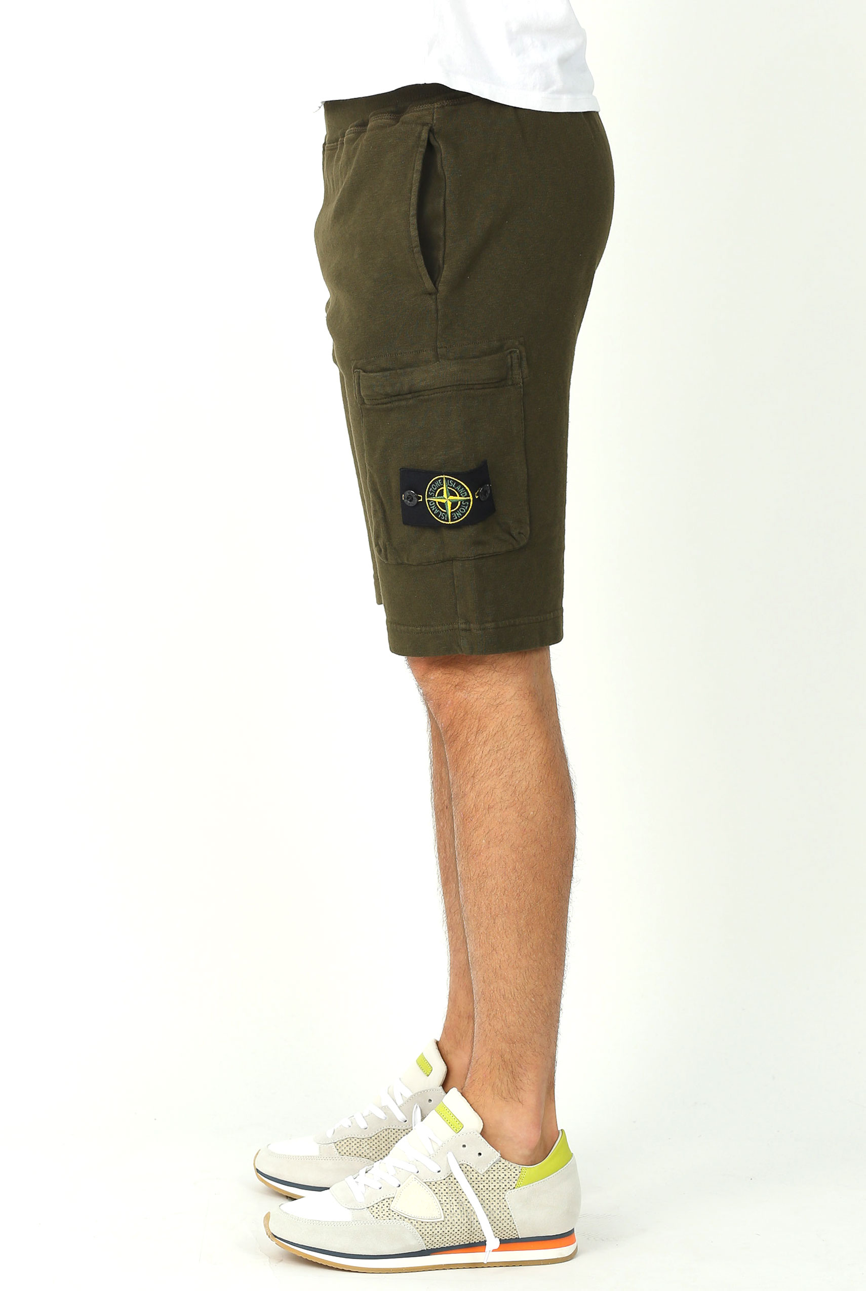 SHORT STONE ISLAND KAKI 681565760-V0154