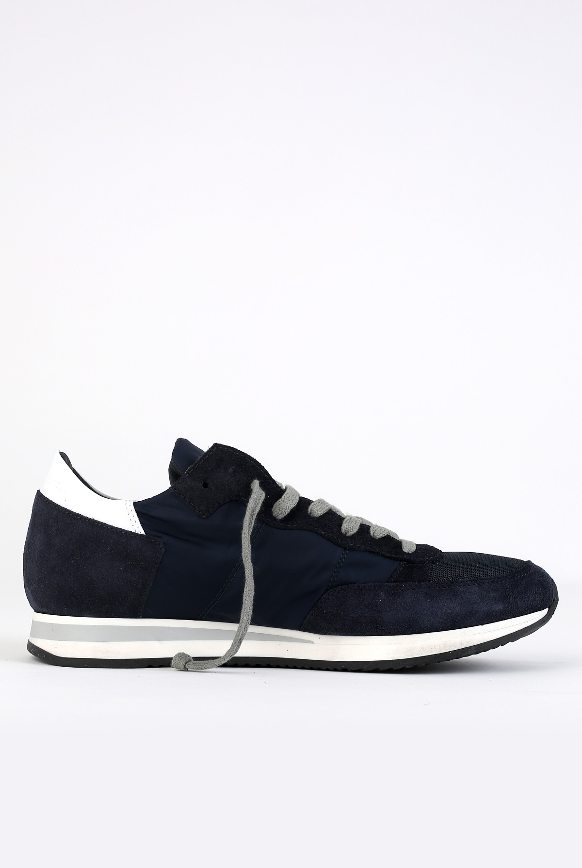 BASKETS PHILIPPE MODEL TROPEZ L U BASIC BLEU/BLANC TRLU-1111