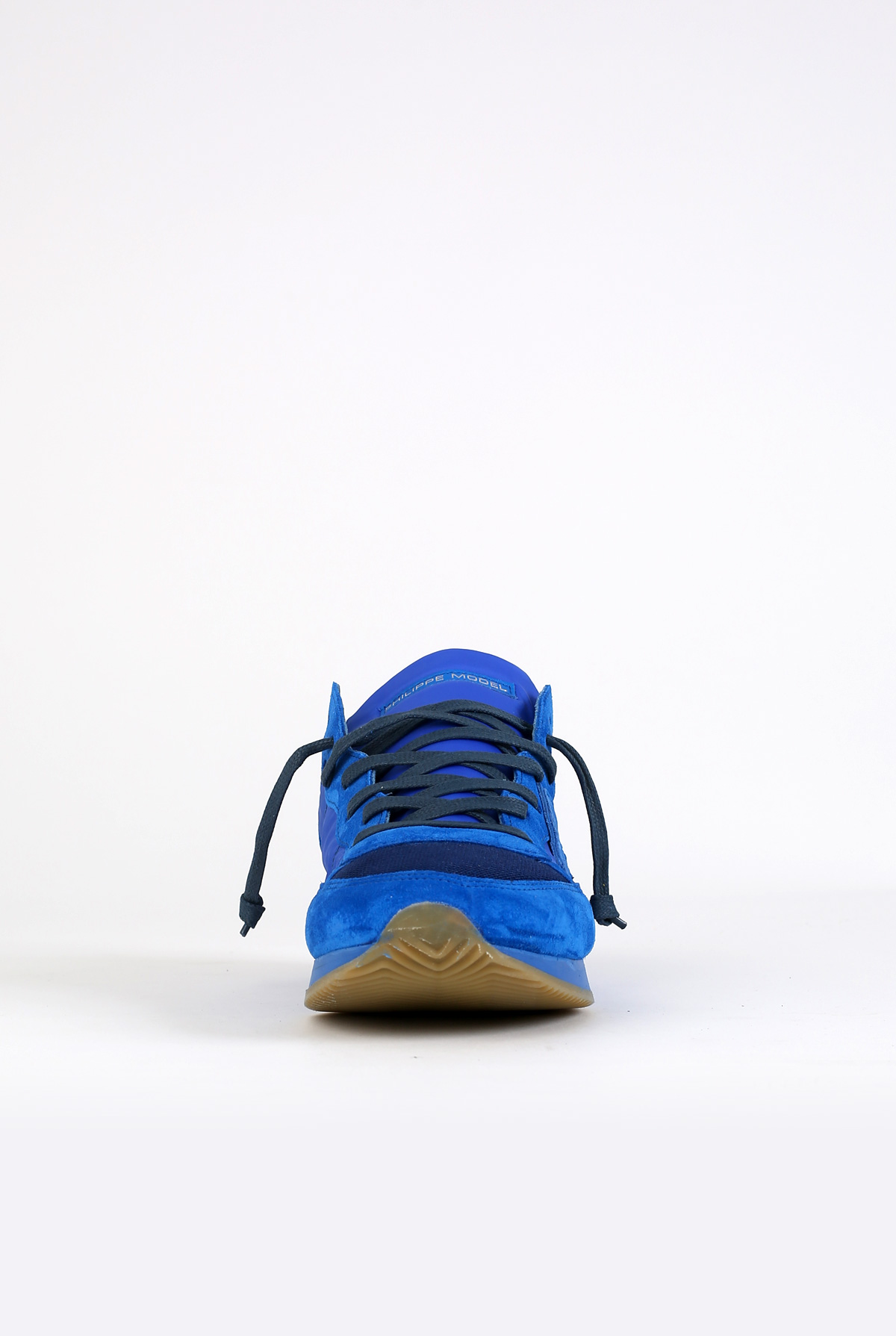 BASKETS PHILIPPE MODEL TROPEZ L U COULEUR BLUETTE/BLANC TRLU-SR21