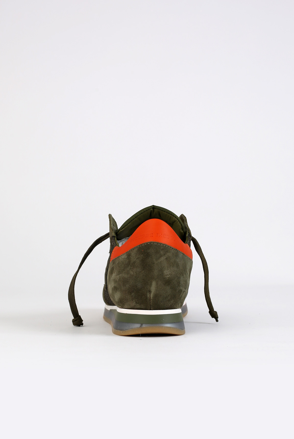 BASKETS PHILIPPE MODEL TROPEZ L U PERFORE VERT TRLU-PS41