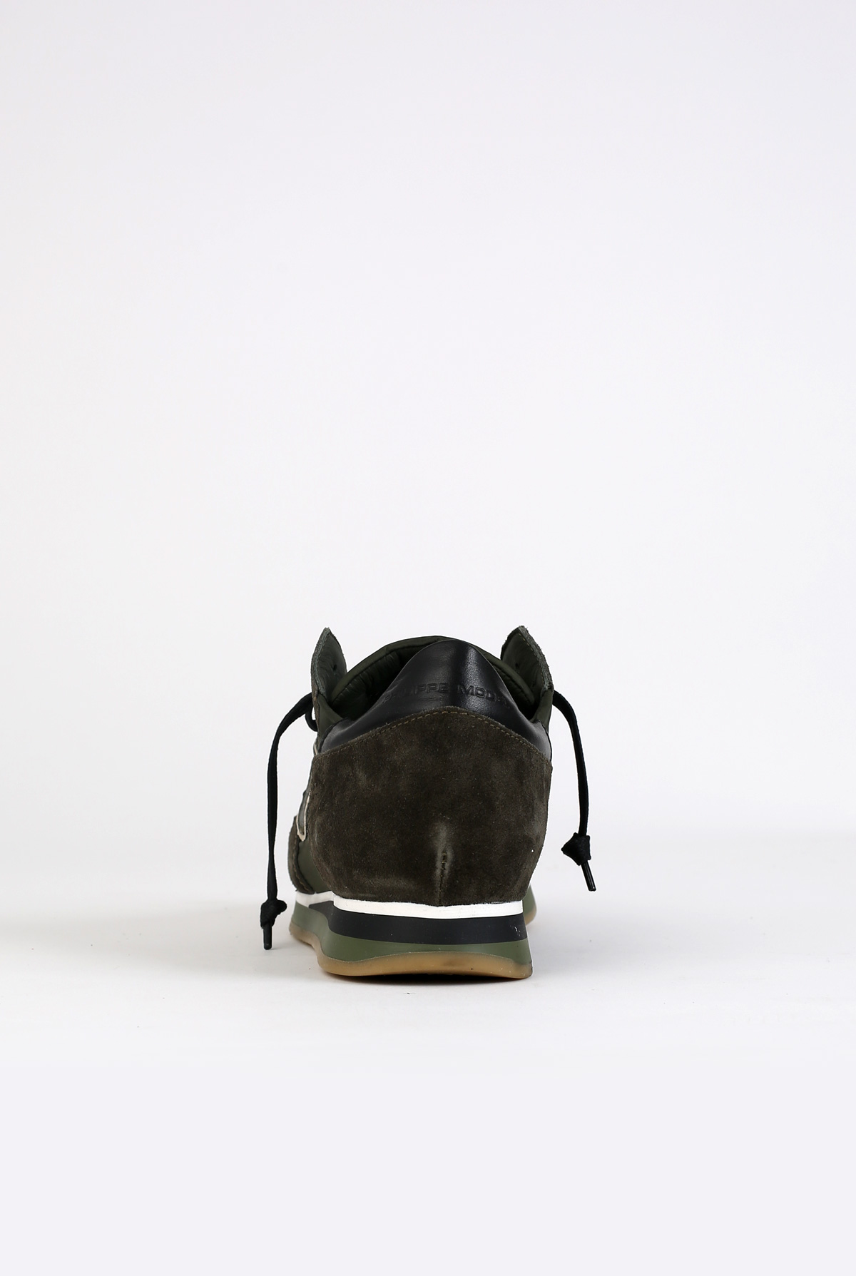 BASKETS PHILIPPE MODEL TROPEZ L U MONDIAL KAKI VERT/VERT TRLU-W037