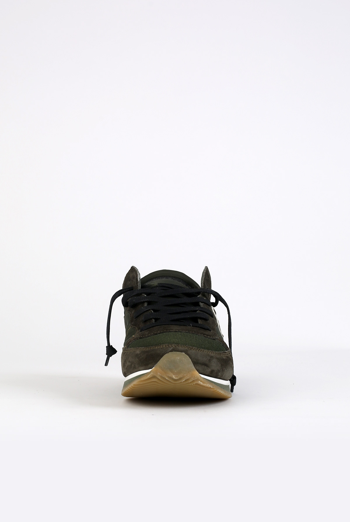 BASKETS PHILIPPE MODEL TROPEZ L U MONDIAL KAKI VERT/VERT TRLU-W037