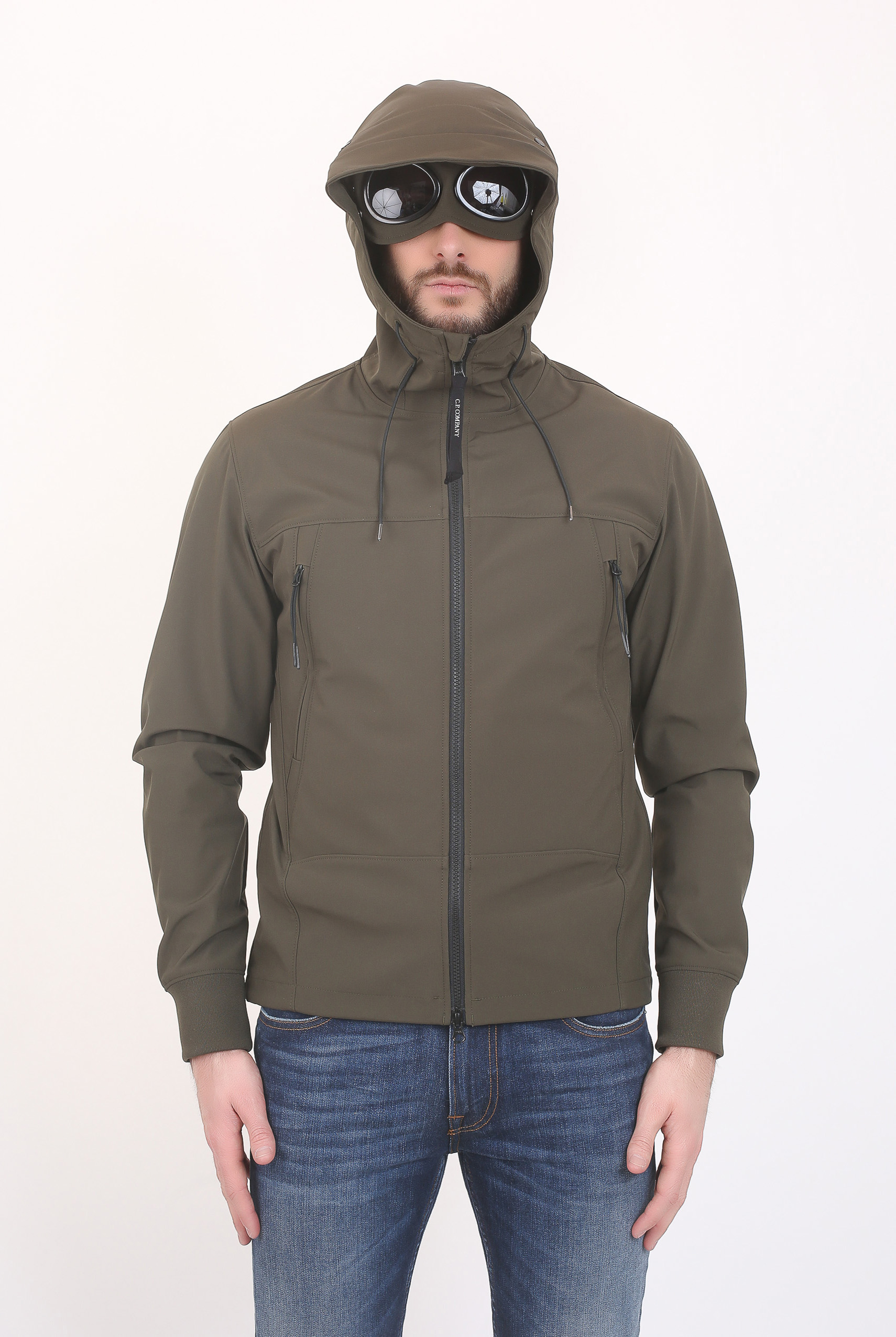 VESTE C.P. COMPANY OUTERWEAR-SHORT JACKET KAKI WO28A 5159A-659