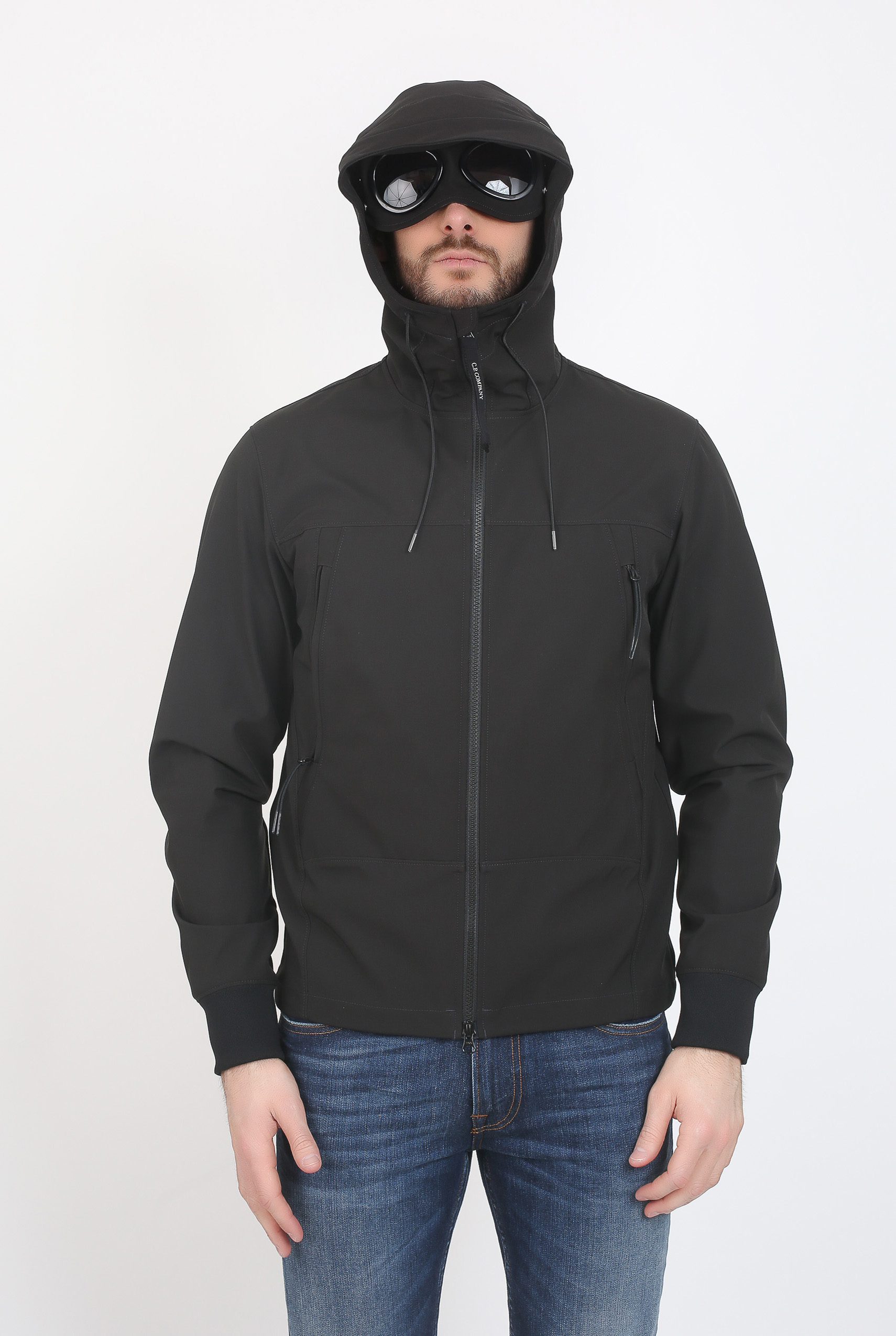 VESTE C.P. COMPANY OUTERWEAR-SHORT JACKET NOIR WO28A 5159A-999