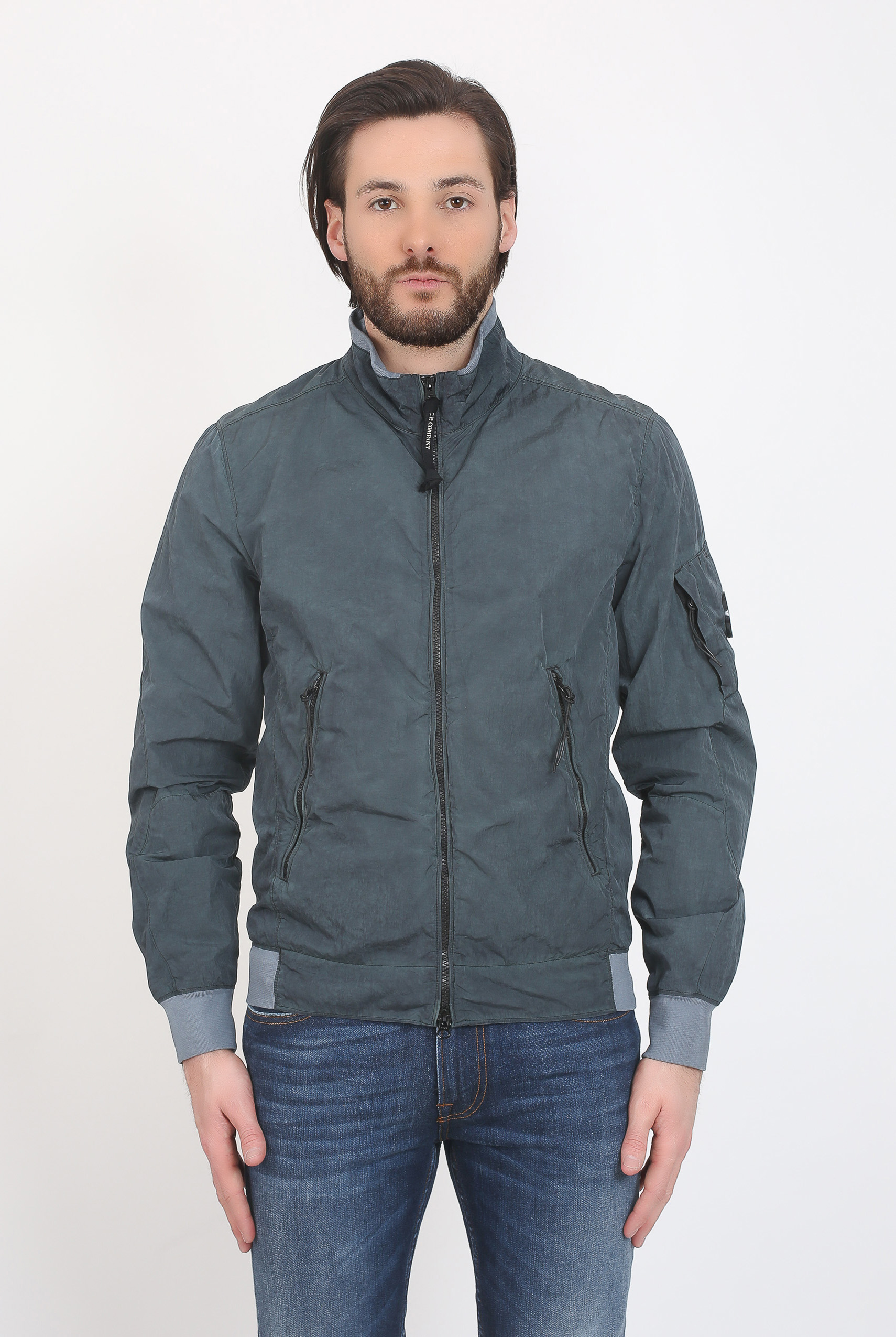 BLOUSON C.P. COMPANY BLEU CANARD WO122A 0004S-985