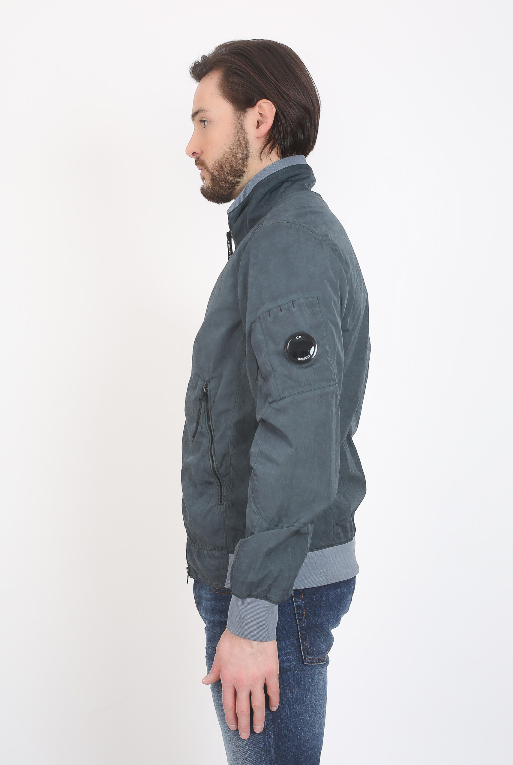 BLOUSON C.P. COMPANY BLEU CANARD WO122A 0004S-985