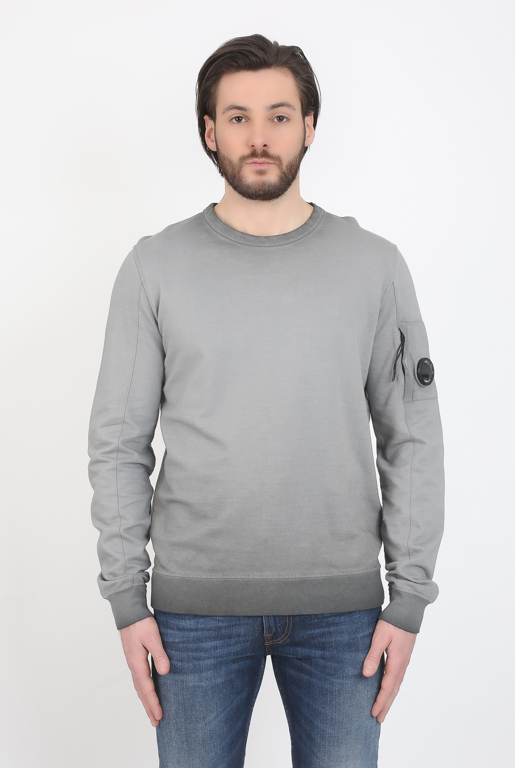 SWEAT SHIRT CP COMPANY GRIS SO55A 5219S-968