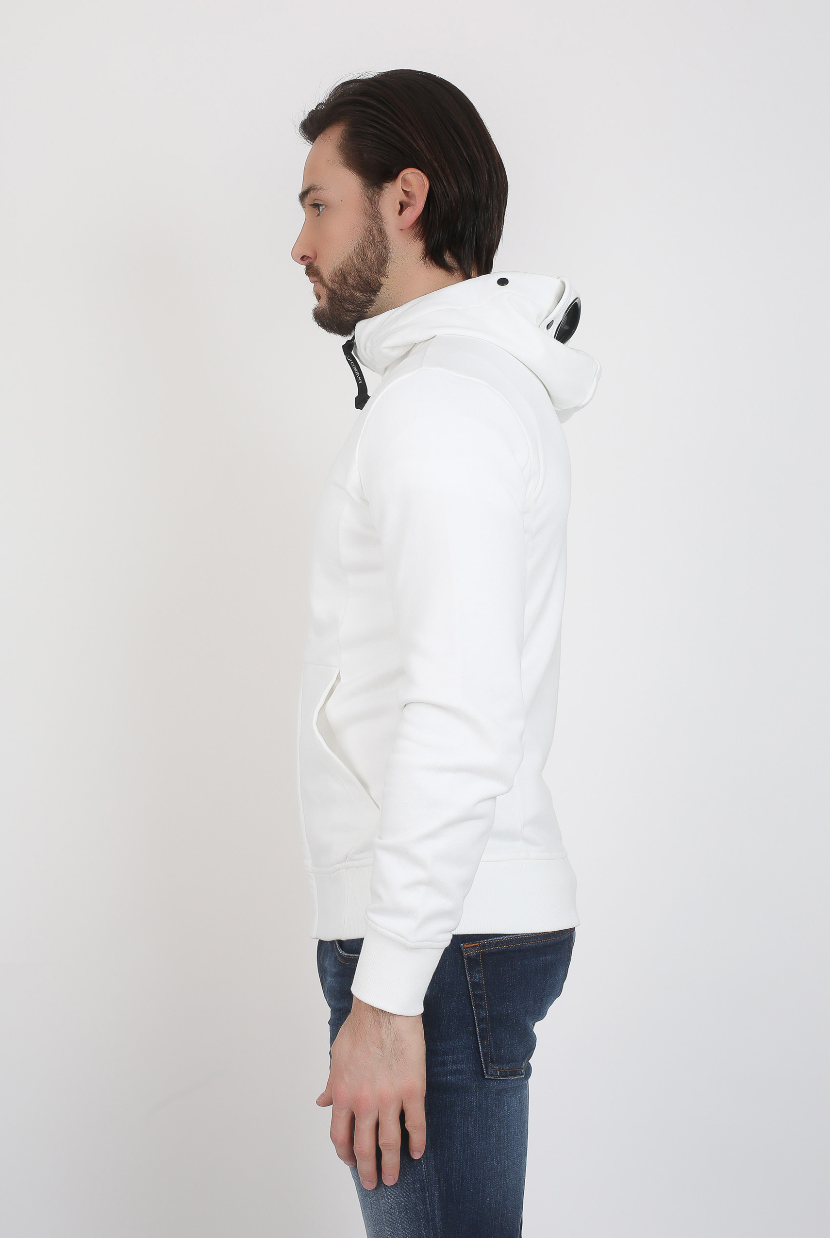 GILET C.P. COMPANY BLANC SO61A 5160W-112