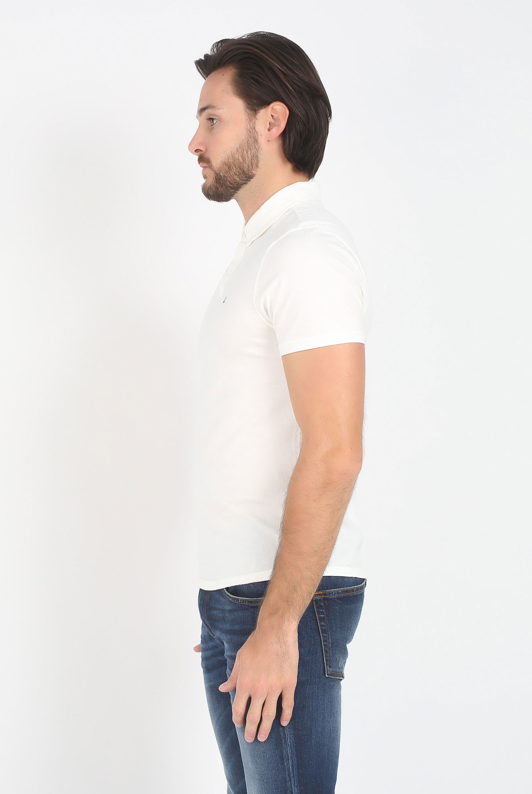 POLO C.P. COMPANY BLANC L064A 0444G-112