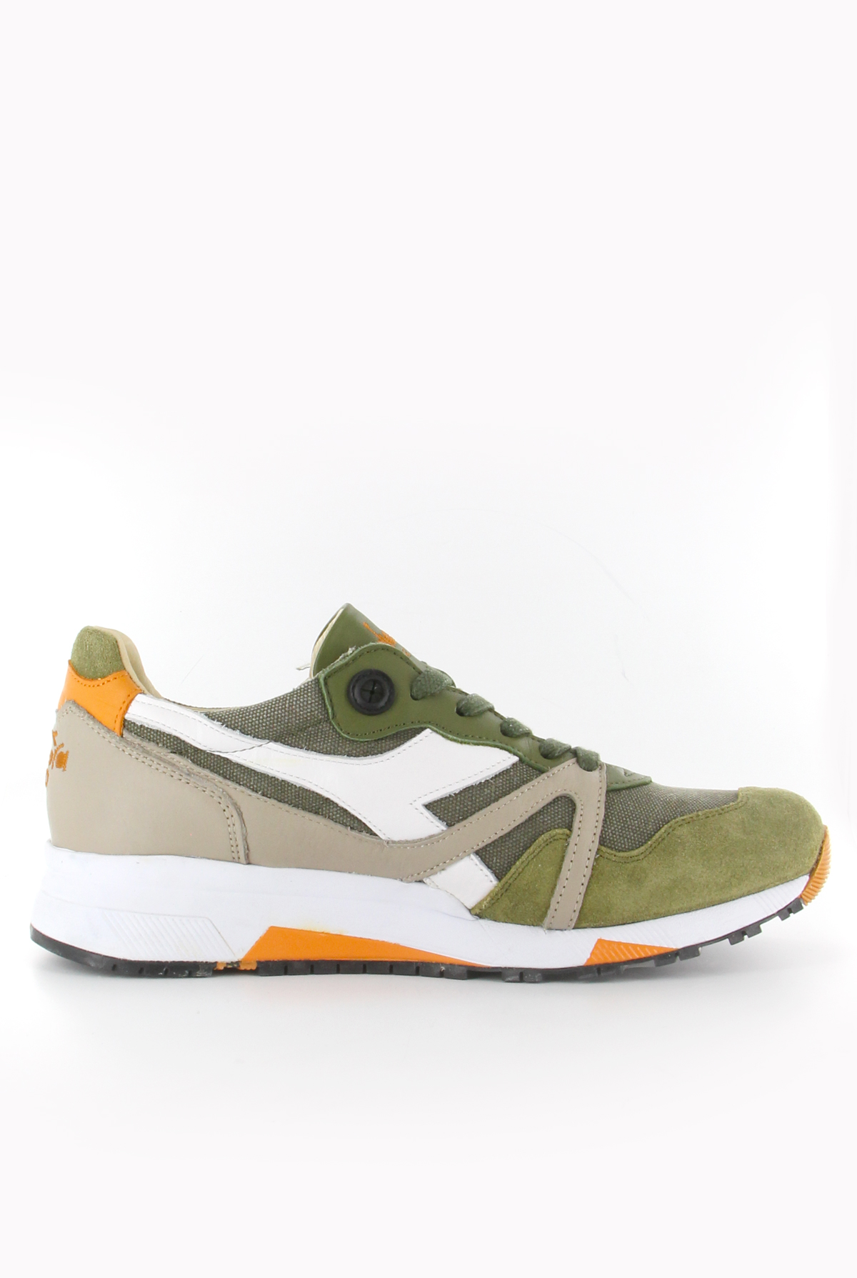 BASKETS DIADORA KAKI/BLANC/ORANGE N9000-70400