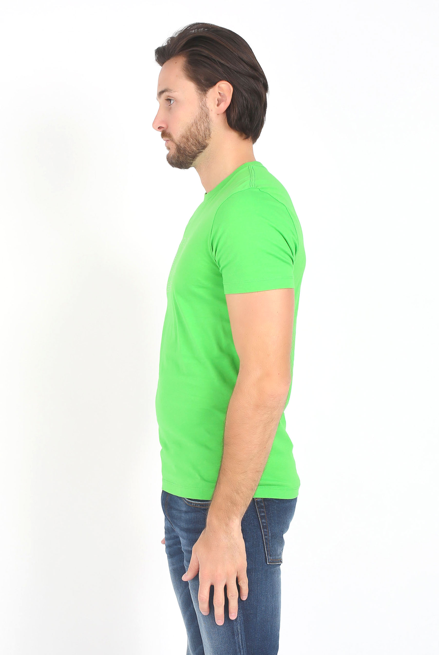 T-SHIRT C.P. COMPANY VERT S200A 5100W-617