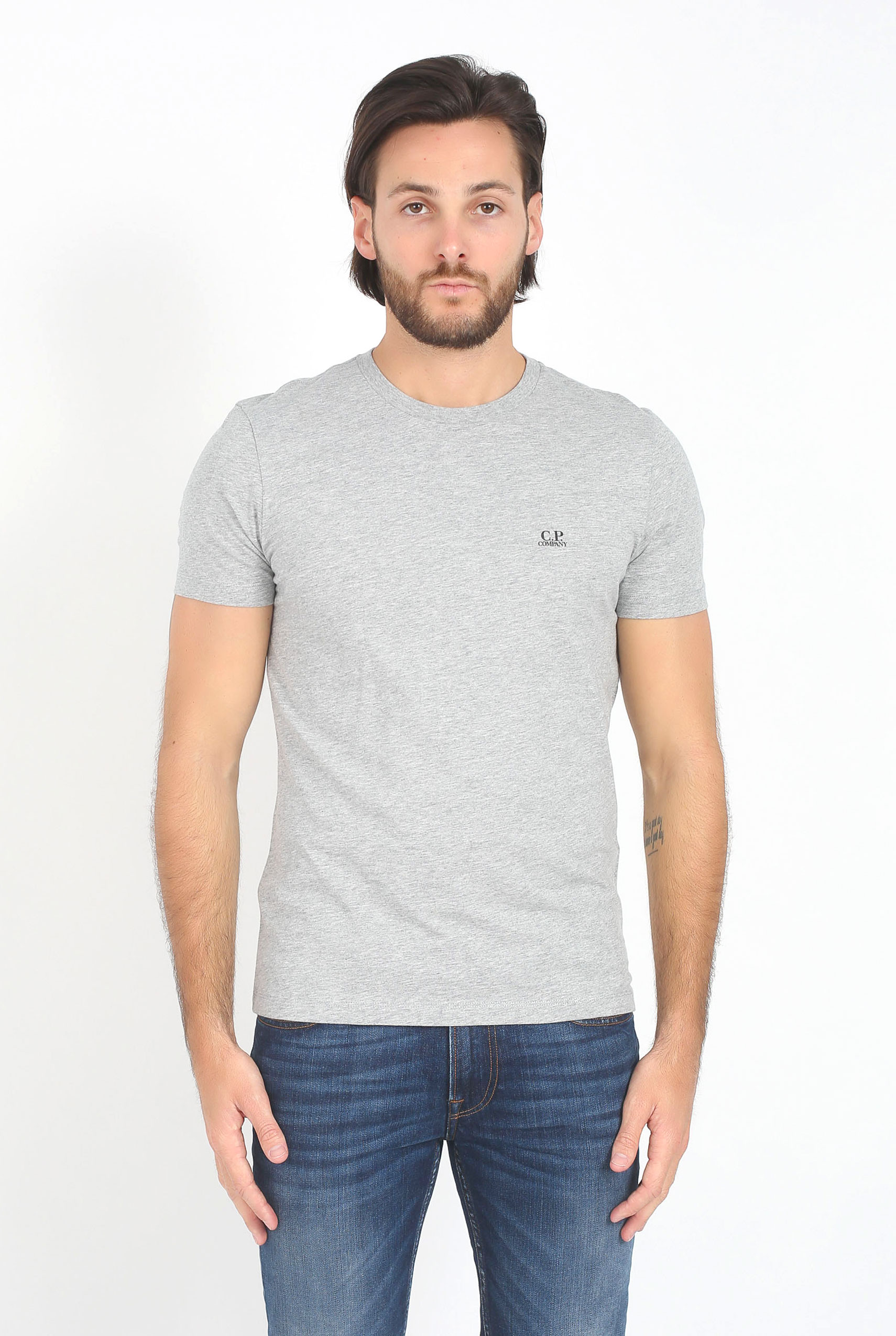 T-SHIRT C.P. COMPANY GRIS S073A 5100W-M93
