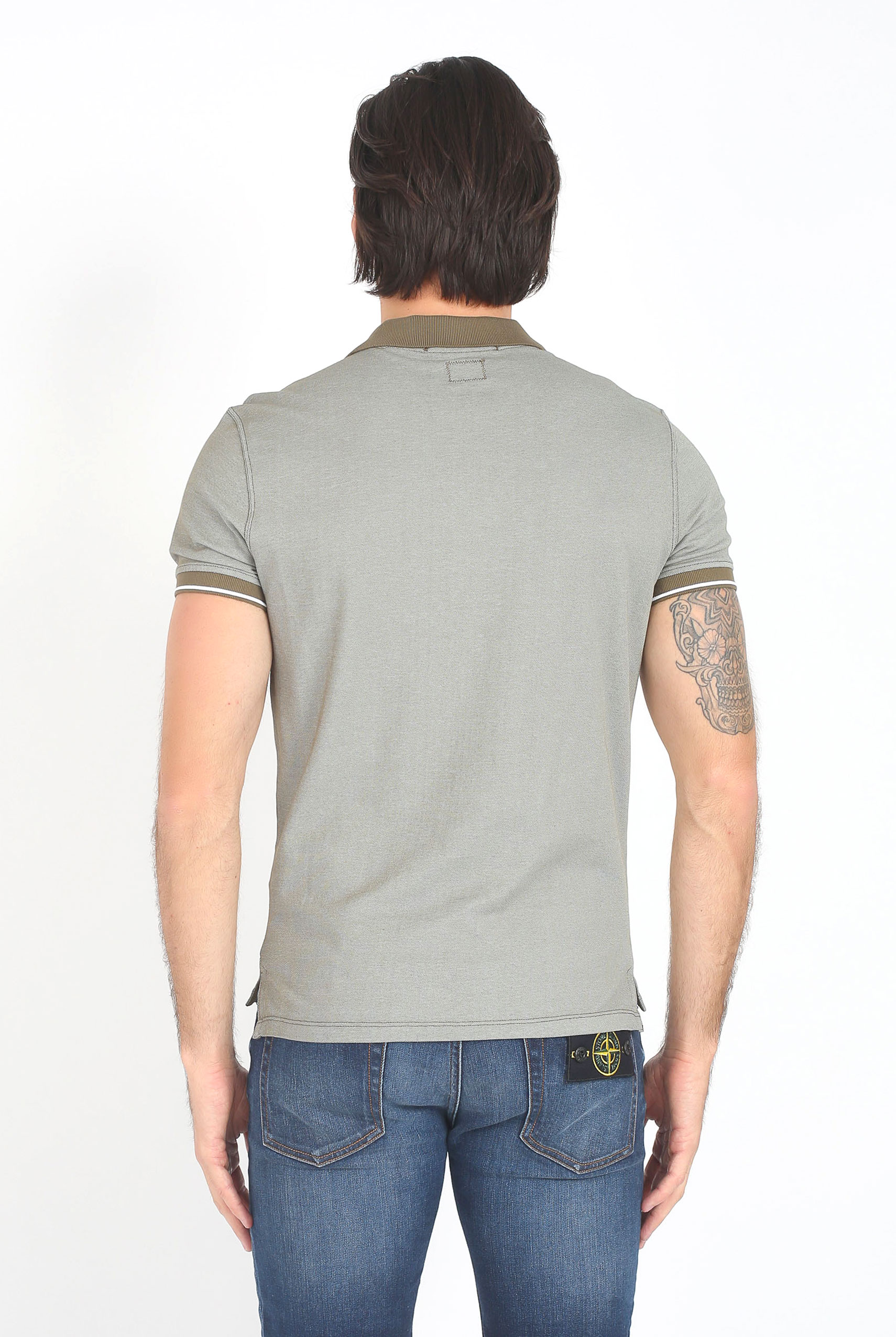 POLO C.P. COMPANY KAKI L066A 0973G-659