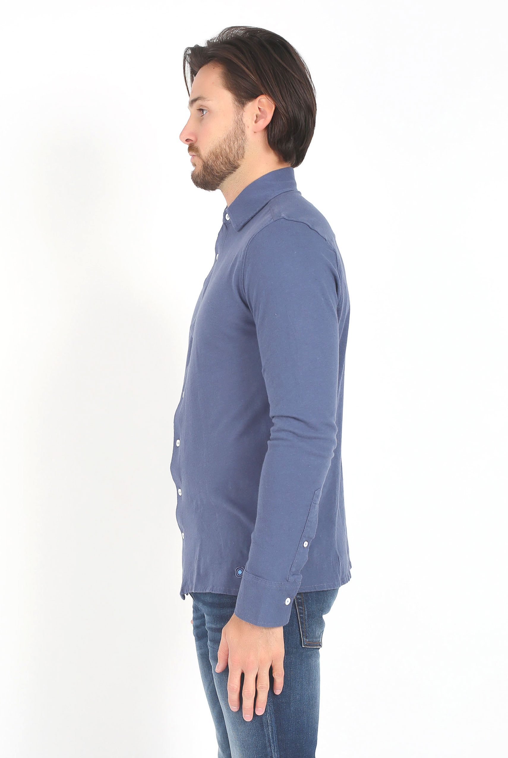 CHEMISE LES GAR&Ccedil;ONS FACILES BLEU MANOLO-BLUE