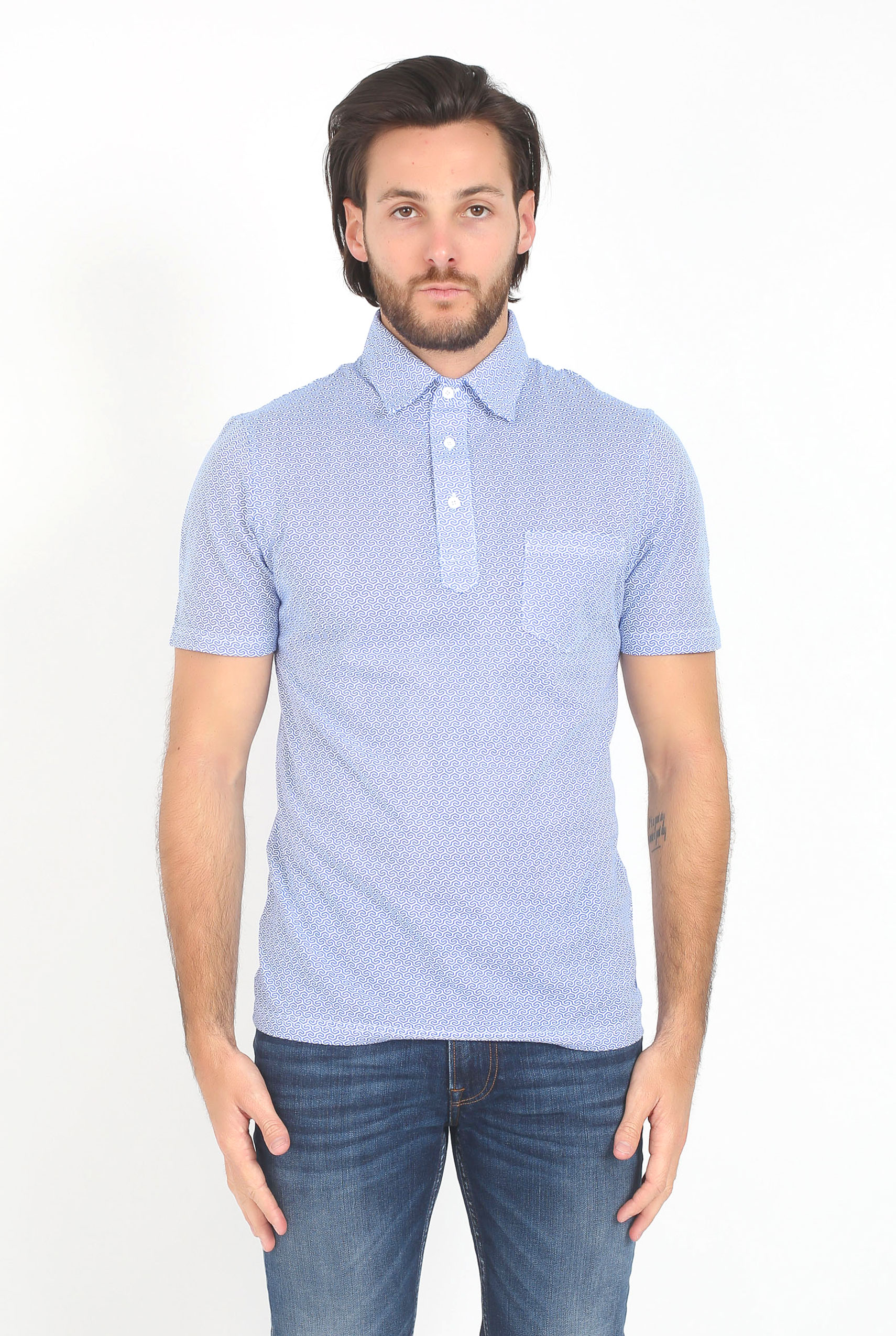 POLO LES GAR&Ccedil;ONS FACILES BLEU ALFONSO-BLUE