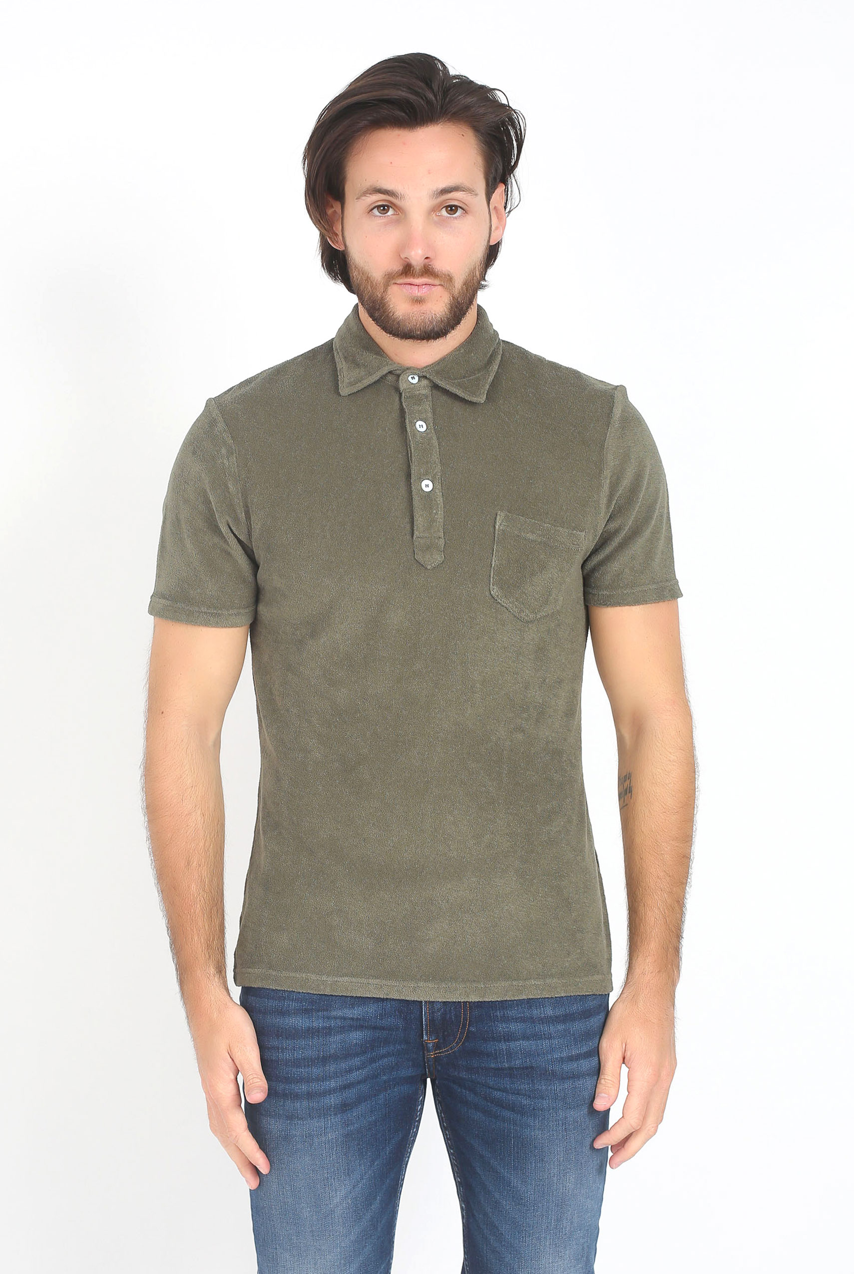 POLO LES GAR&Ccedil;ONS FACILES KAKI ARNO-13