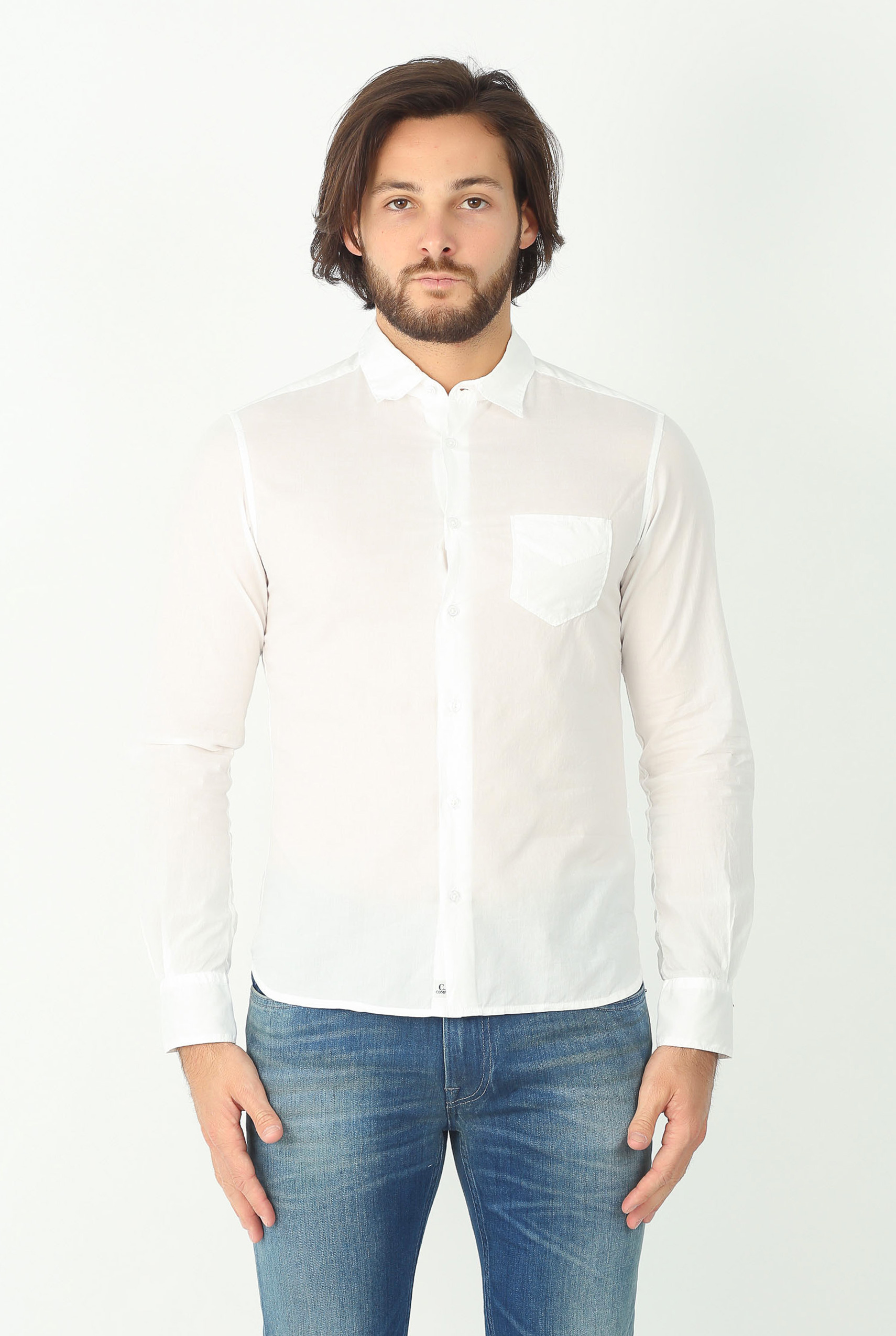 CHEMISE C.P. COMPANY BLANCHE H210A 4045G-112