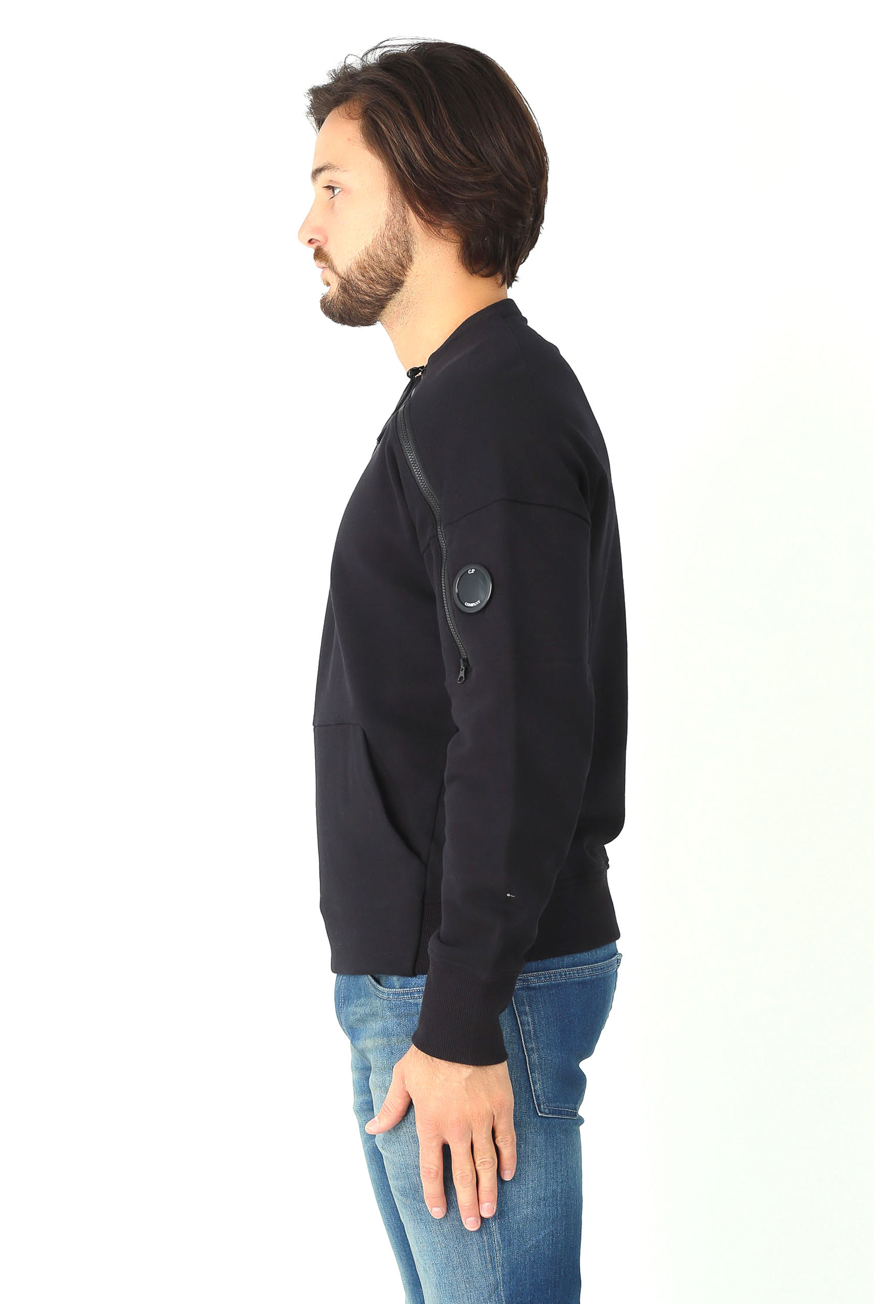 SWEAT C.P. COMPANY NOIR S045A 5160W -999