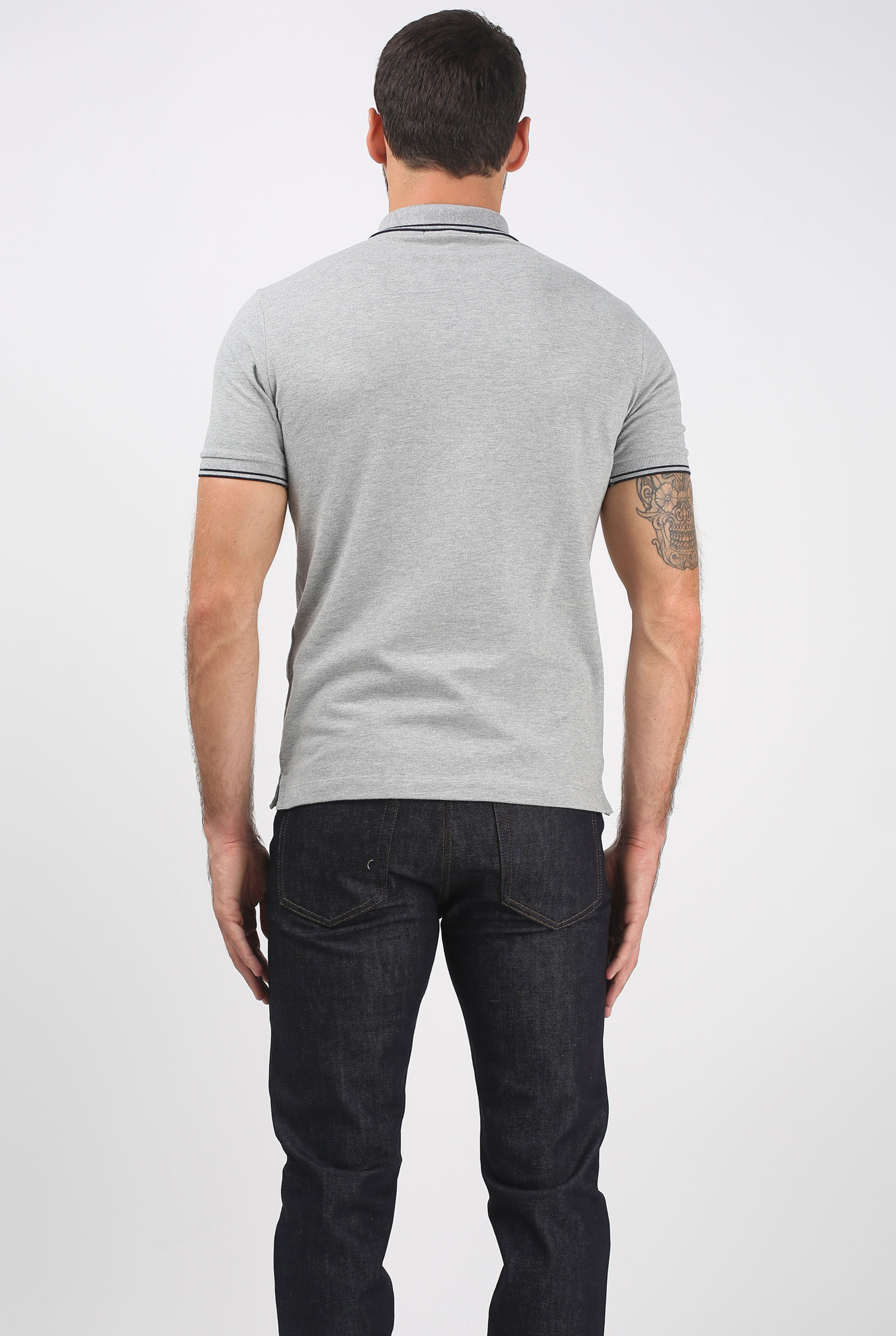 POLO STONE ISLAND GRIS 691522S18-V1064