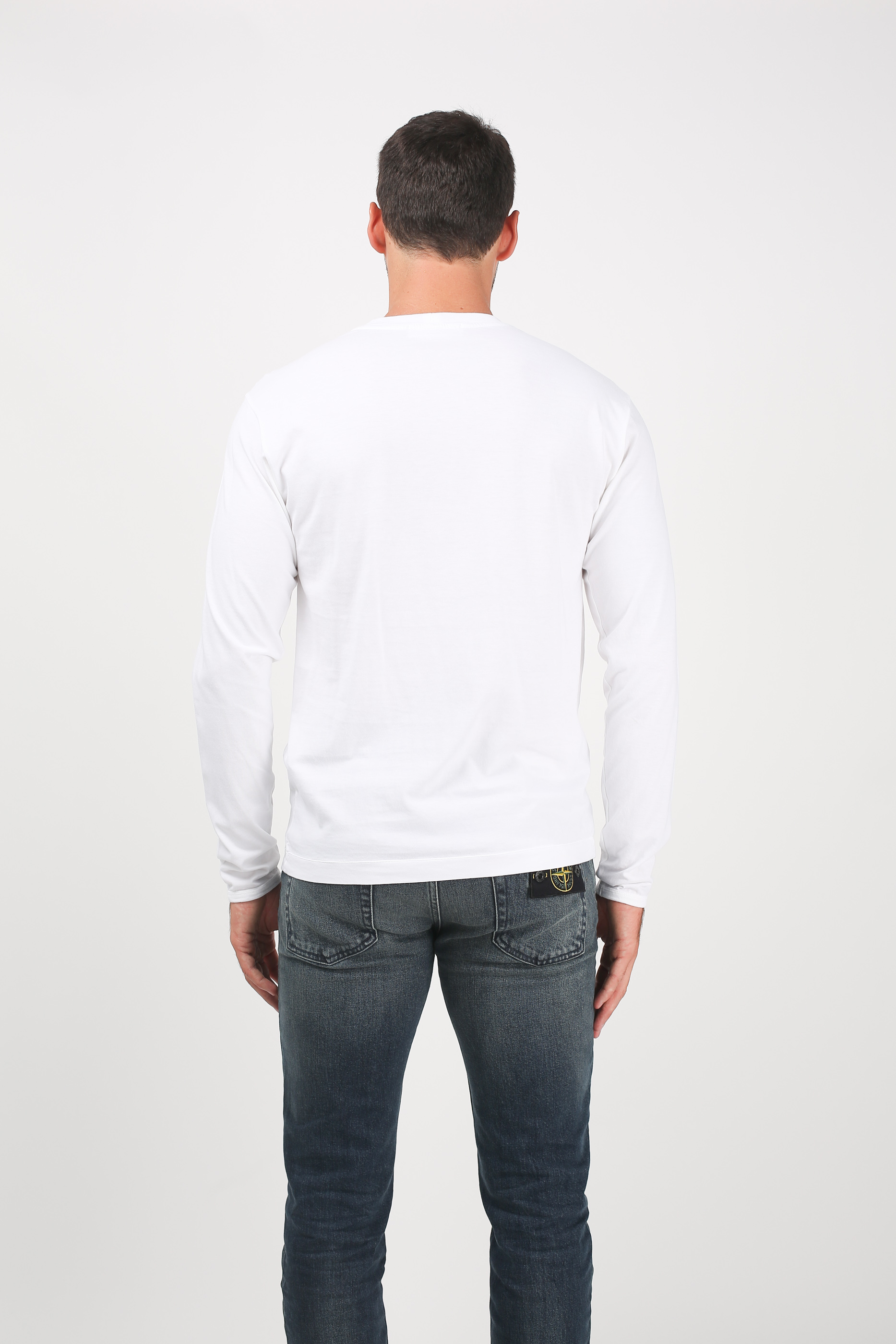 T-SHIRT STONE ISLAND BLANC 691524041-V0001