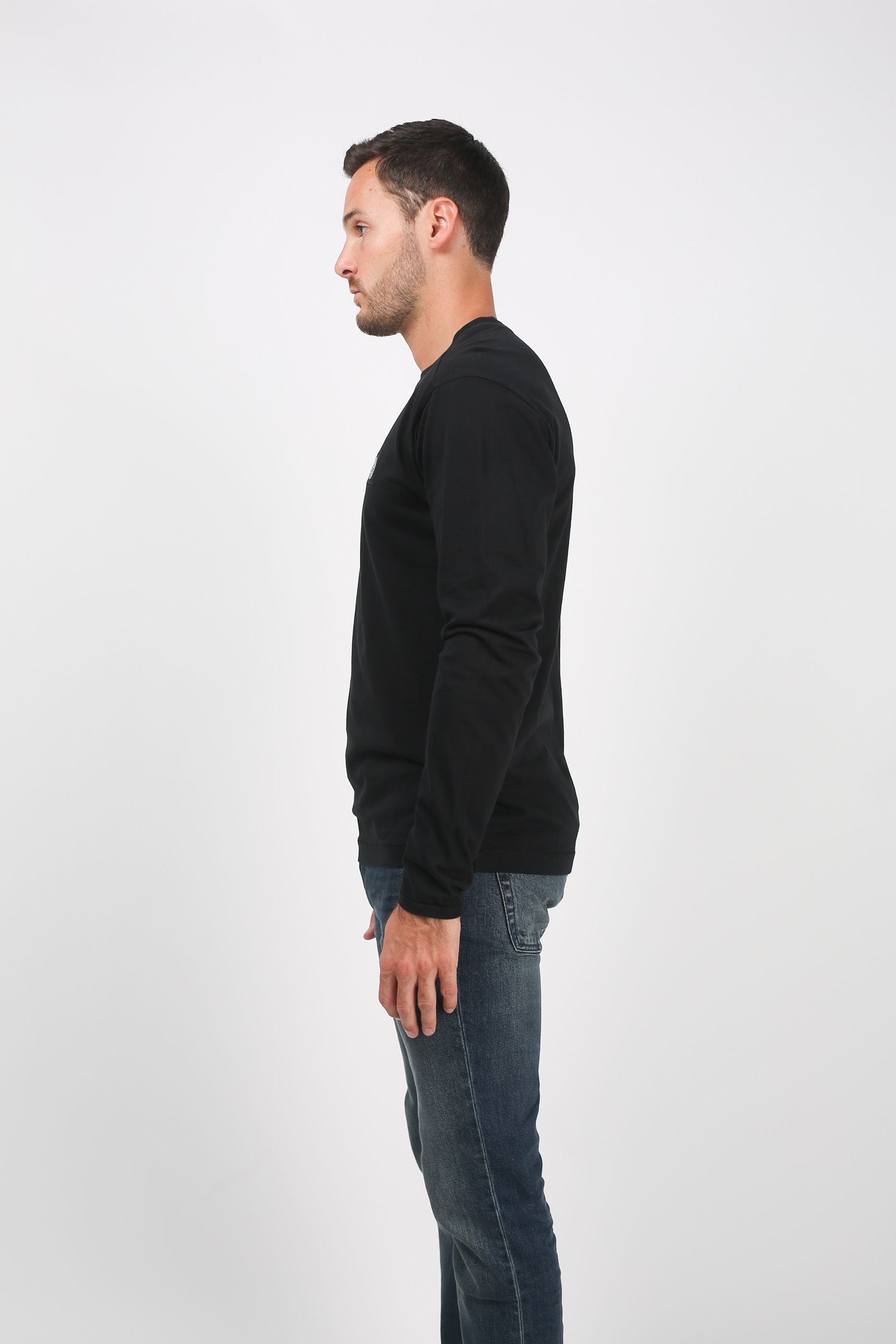 T-SHIRT STONE ISLAND NOIR 691524041-V0029