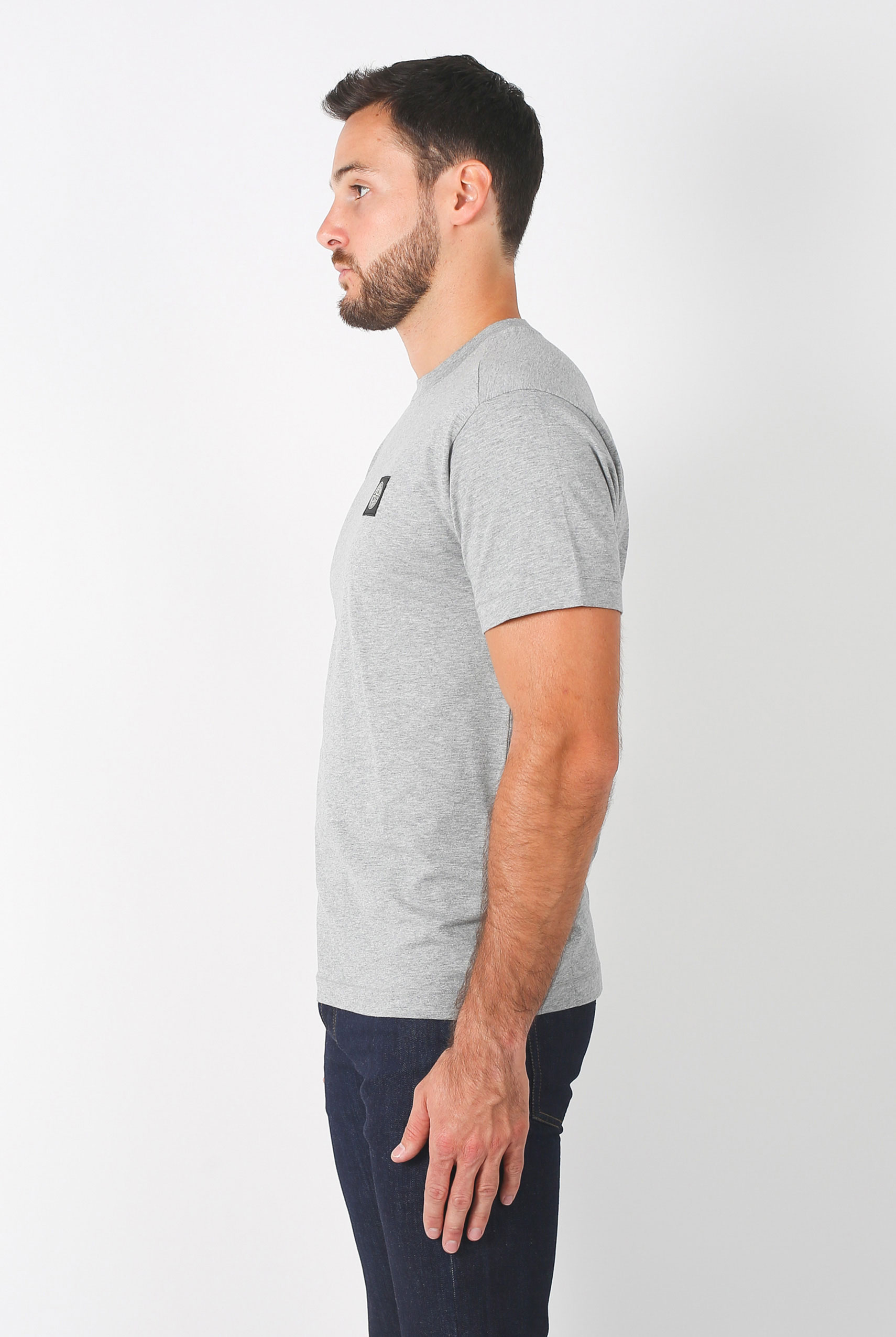 T-SHIRT STONE ISLAND GRIS 691524141-V1064