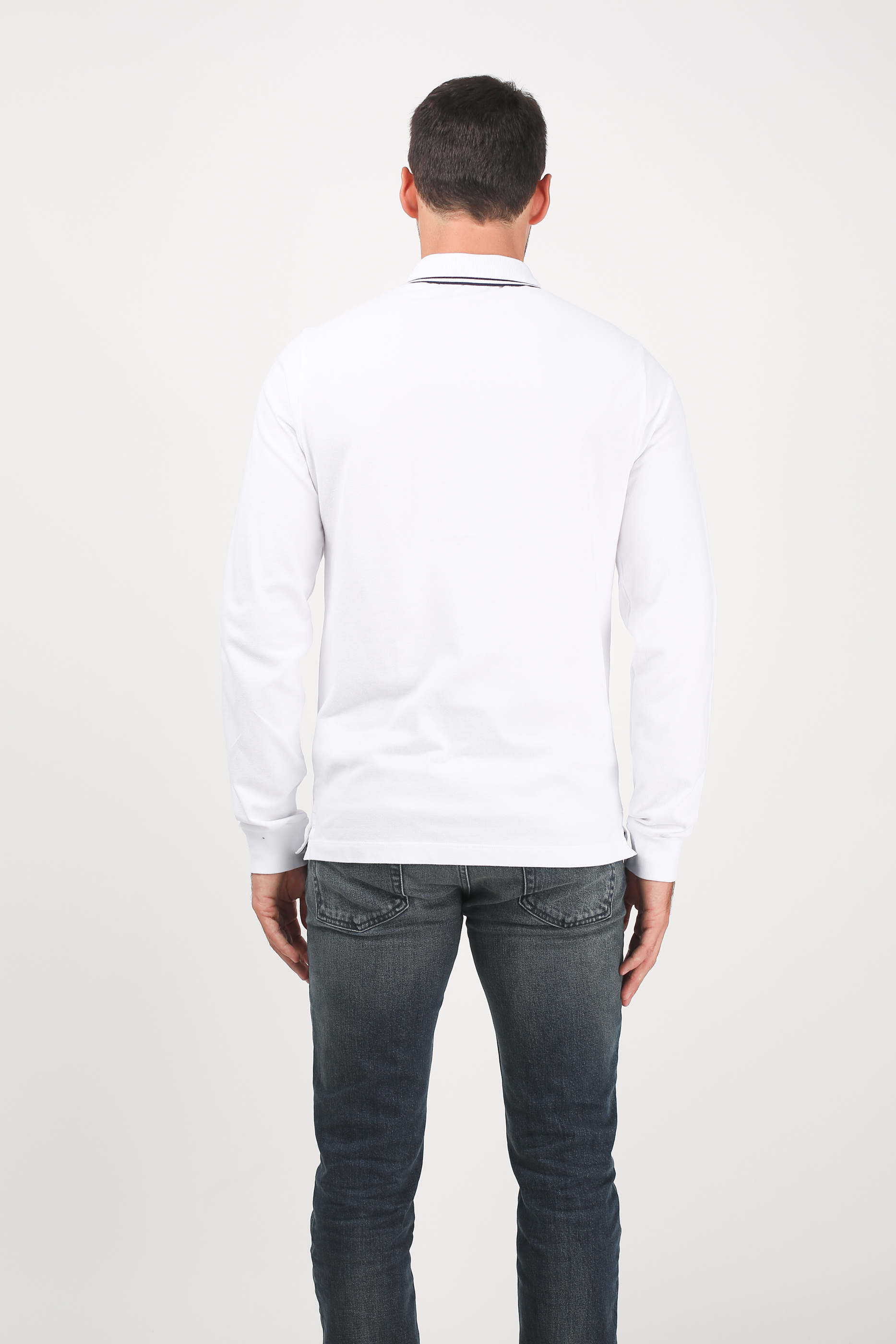 POLO STONE ISLAND BLANC 69152SS18-V0001