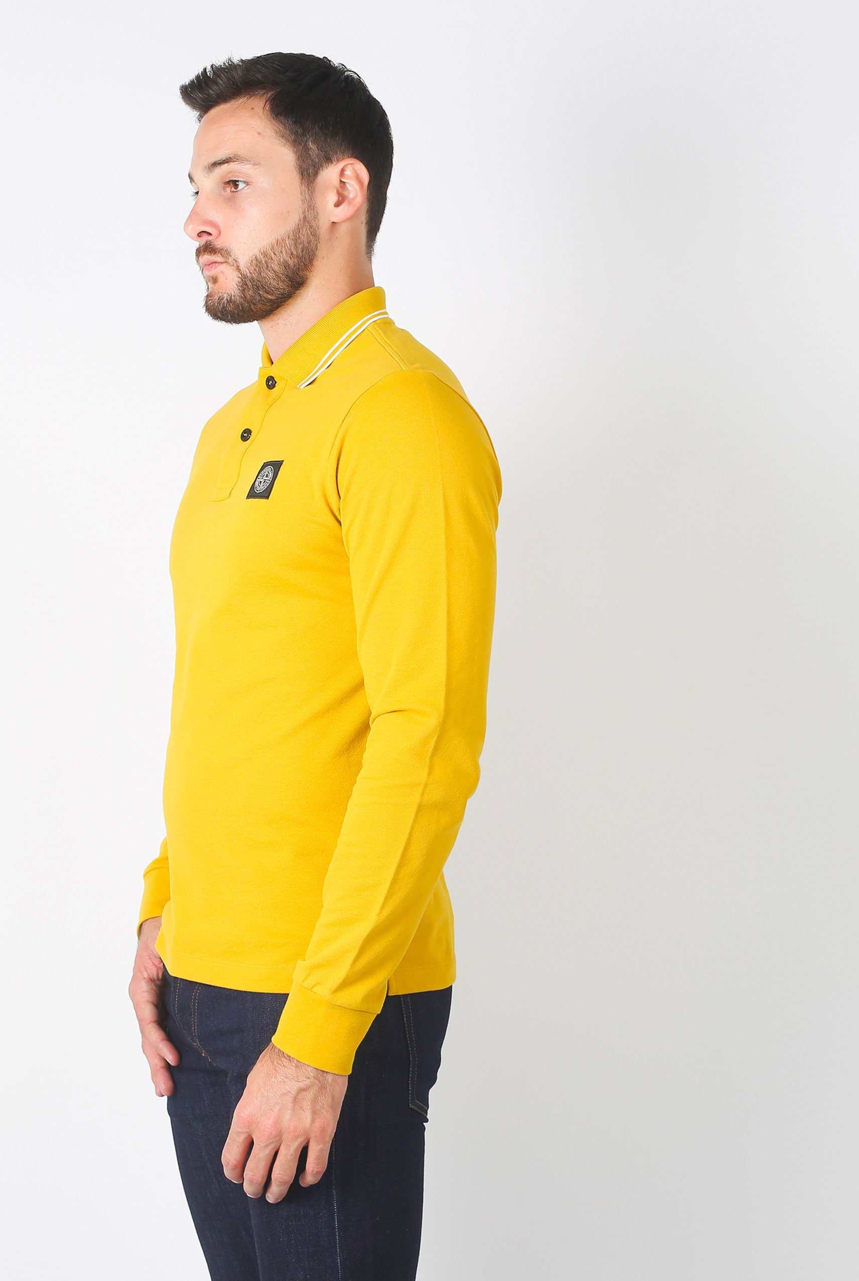 POLO STONE ISLAND MOUTARDE 69152SS18-V0034