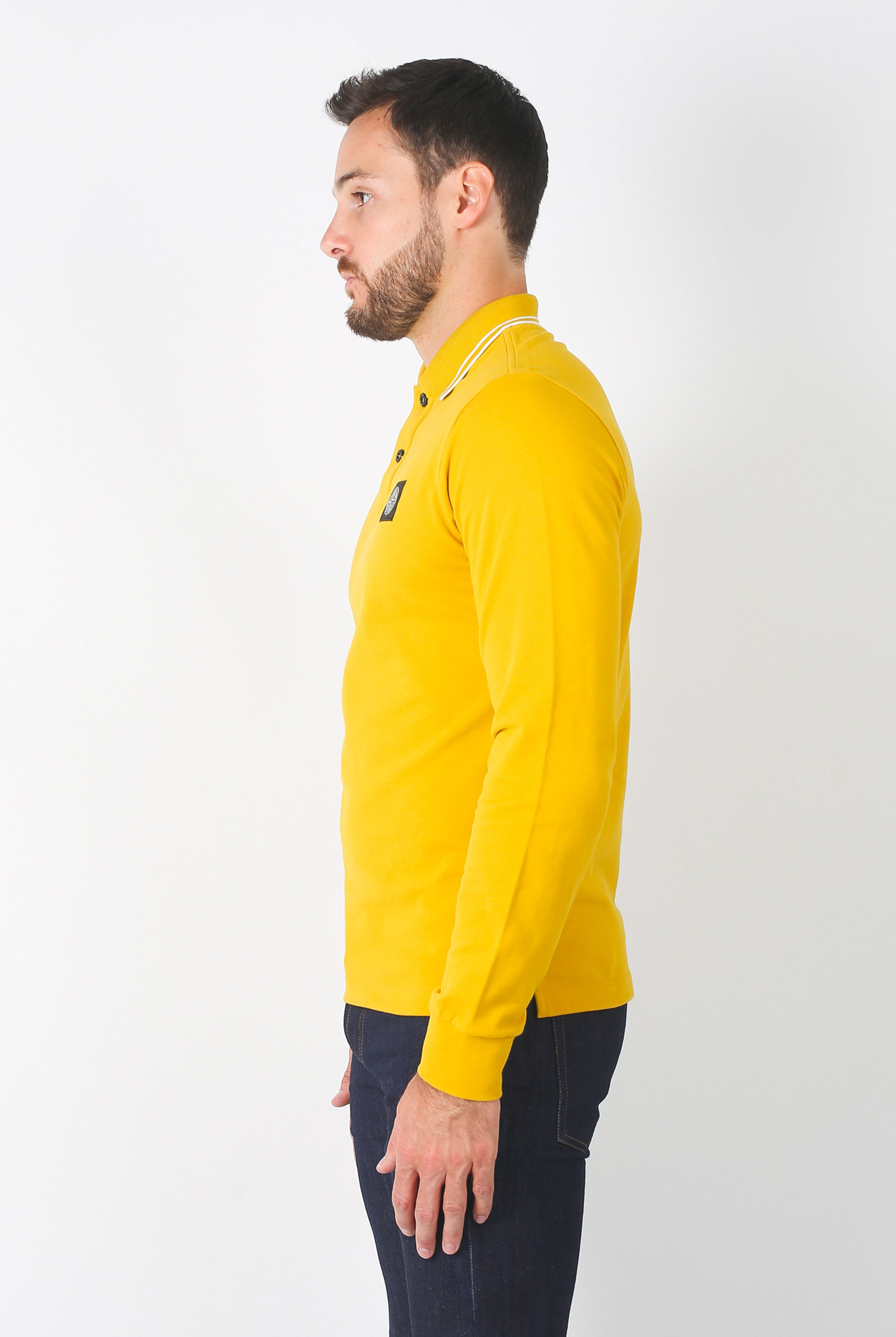 POLO STONE ISLAND MOUTARDE 69152SS18-V0034