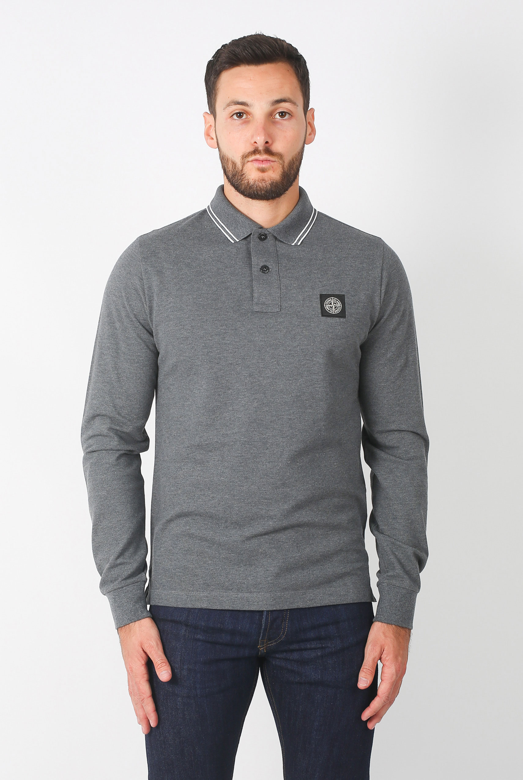 POLO STONE ISLAND ANTHRACITE 69152SS18-V1067