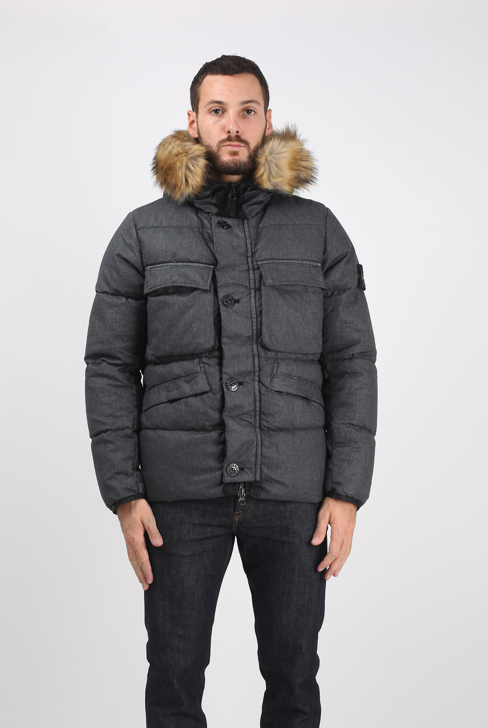 DOUDOUNE STONE ISLAND ANTHRACITE 691542833-V0029