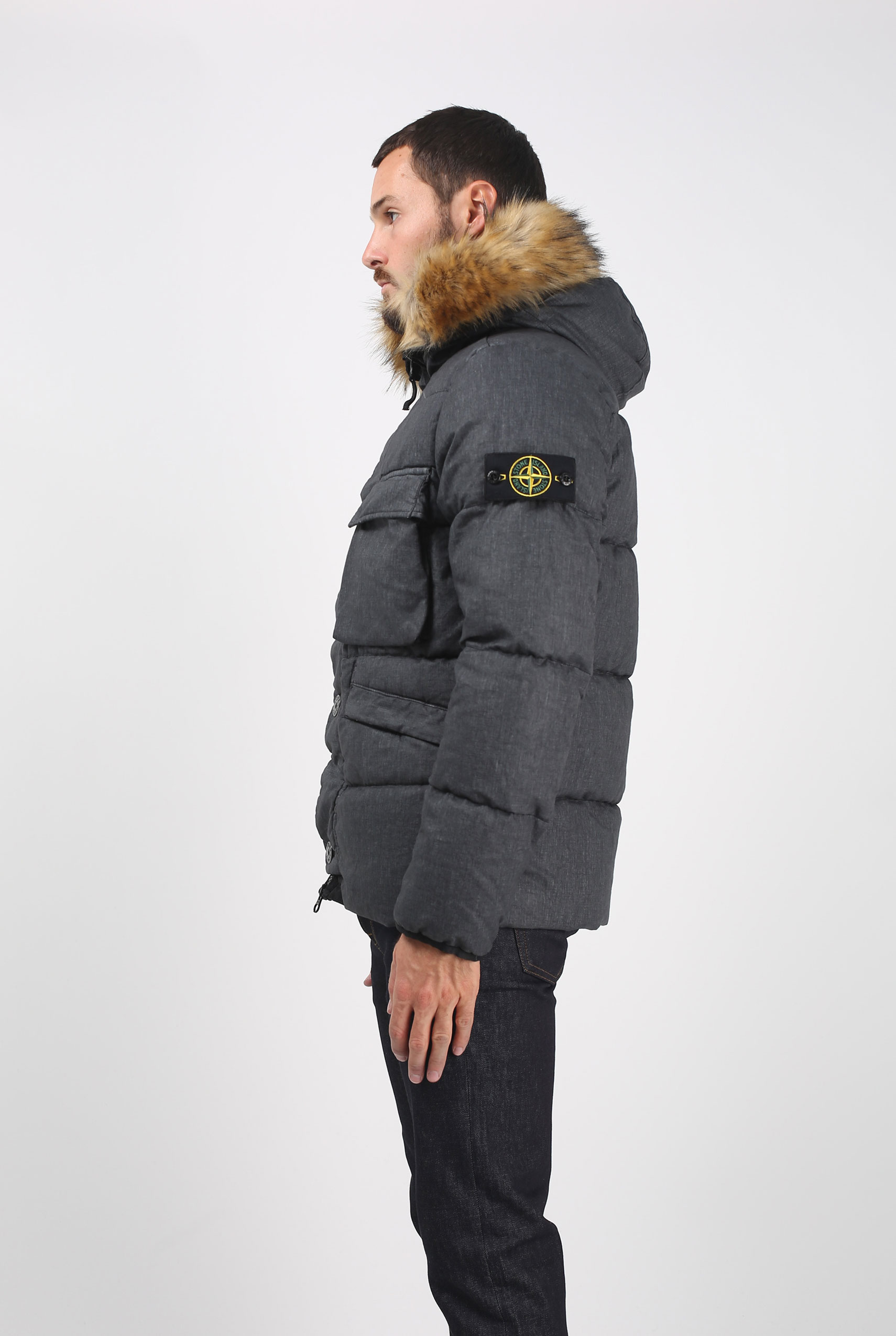 DOUDOUNE STONE ISLAND ANTHRACITE 691542833-V0029